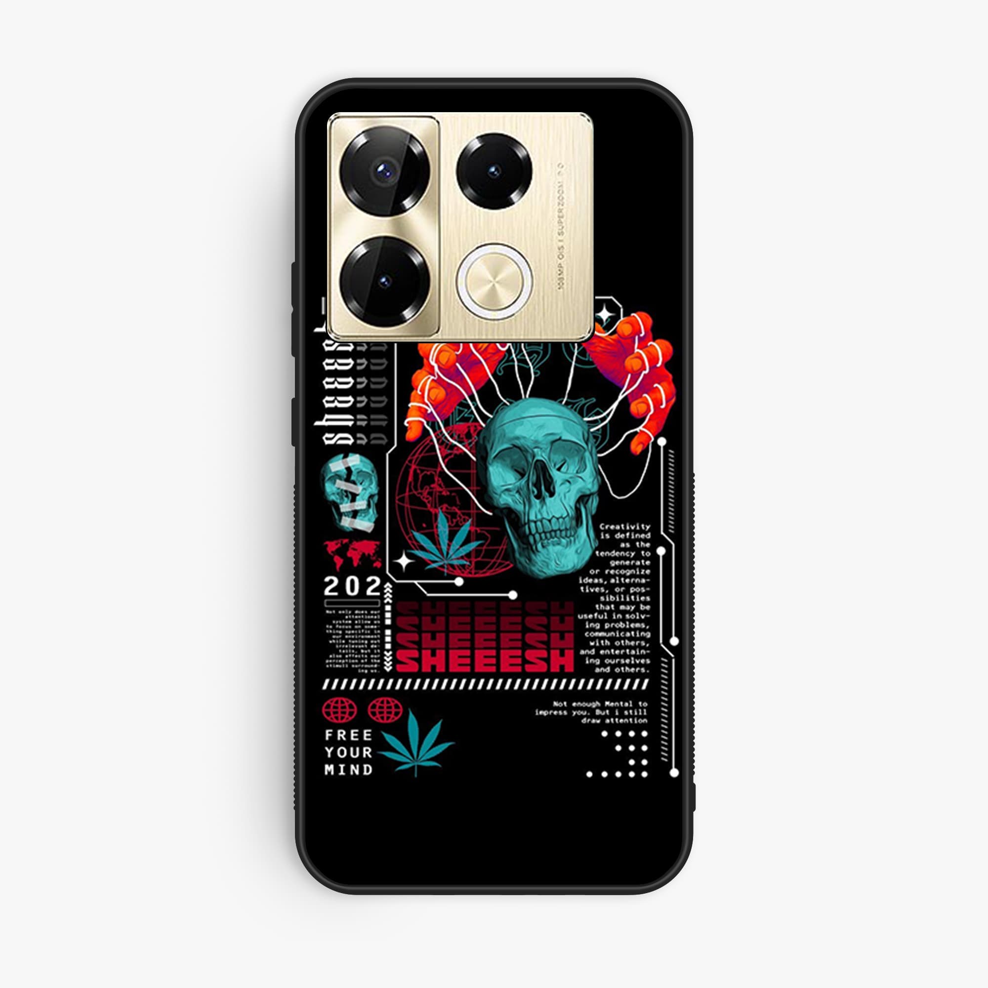 Infinix Note 40 Pro Design 28 Premium Glossy Phone Case