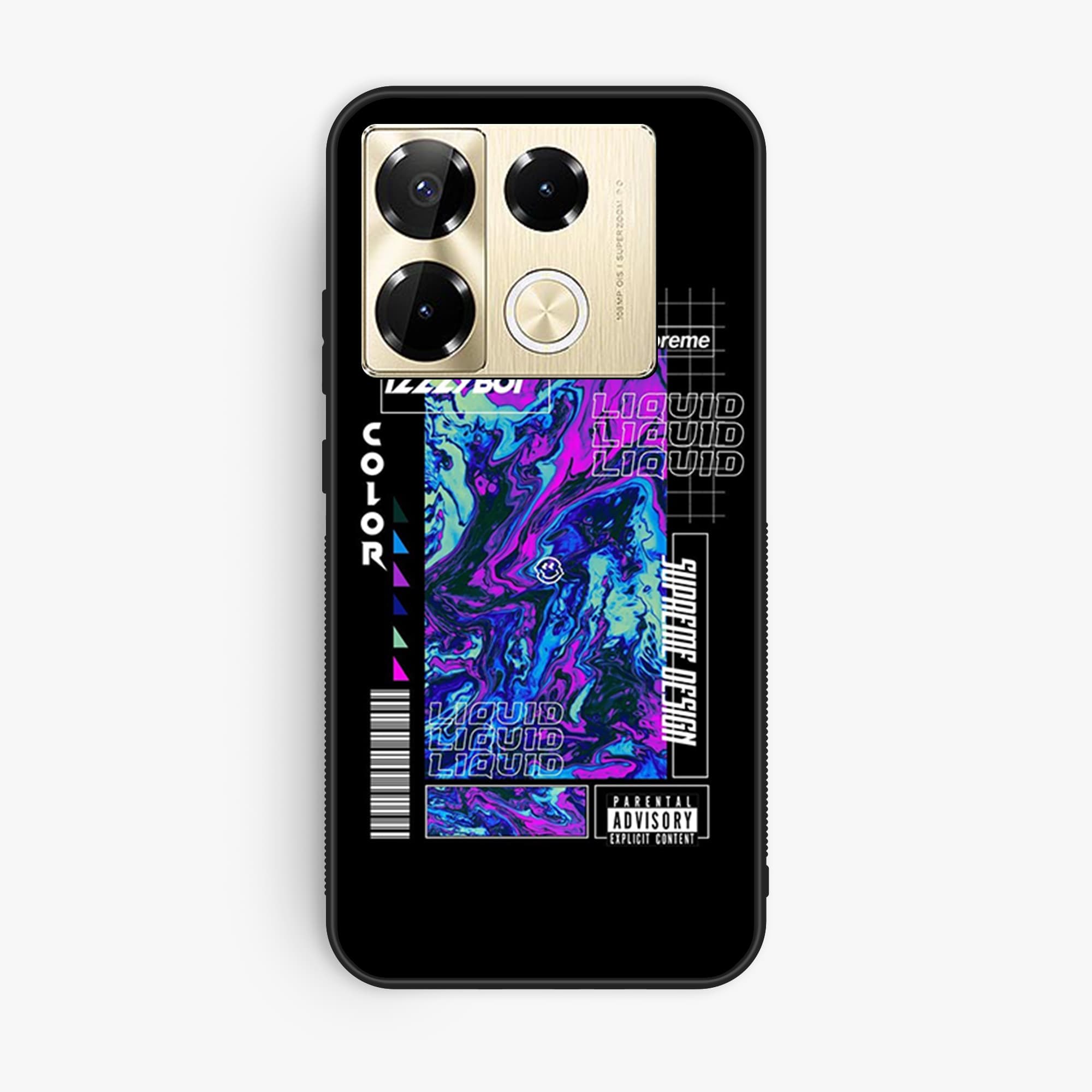 Infinix Note 40 Pro Design 33 Premium Glossy Phone Case