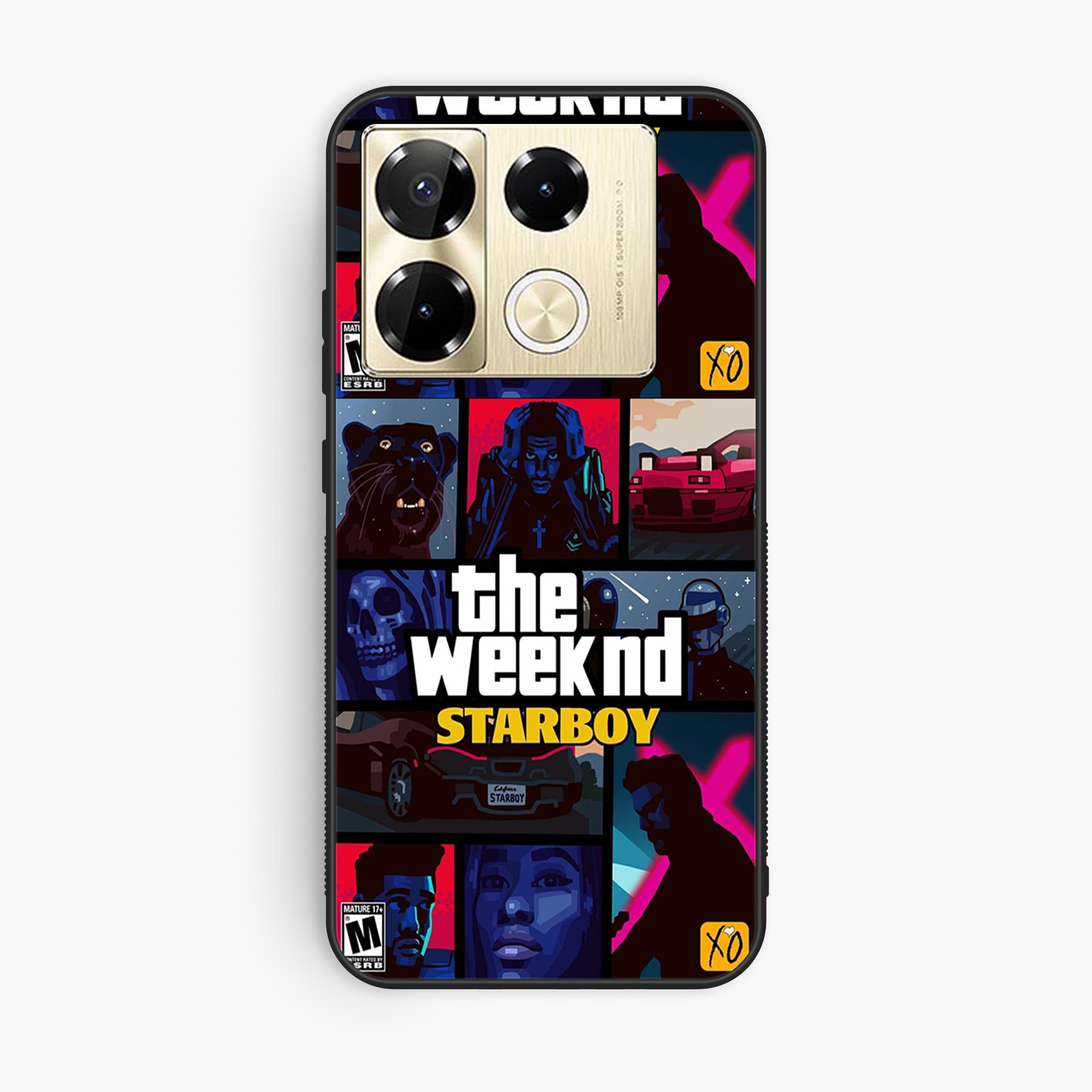 Infinix Note 40 Pro Design 64 Premium Glossy Phone Case