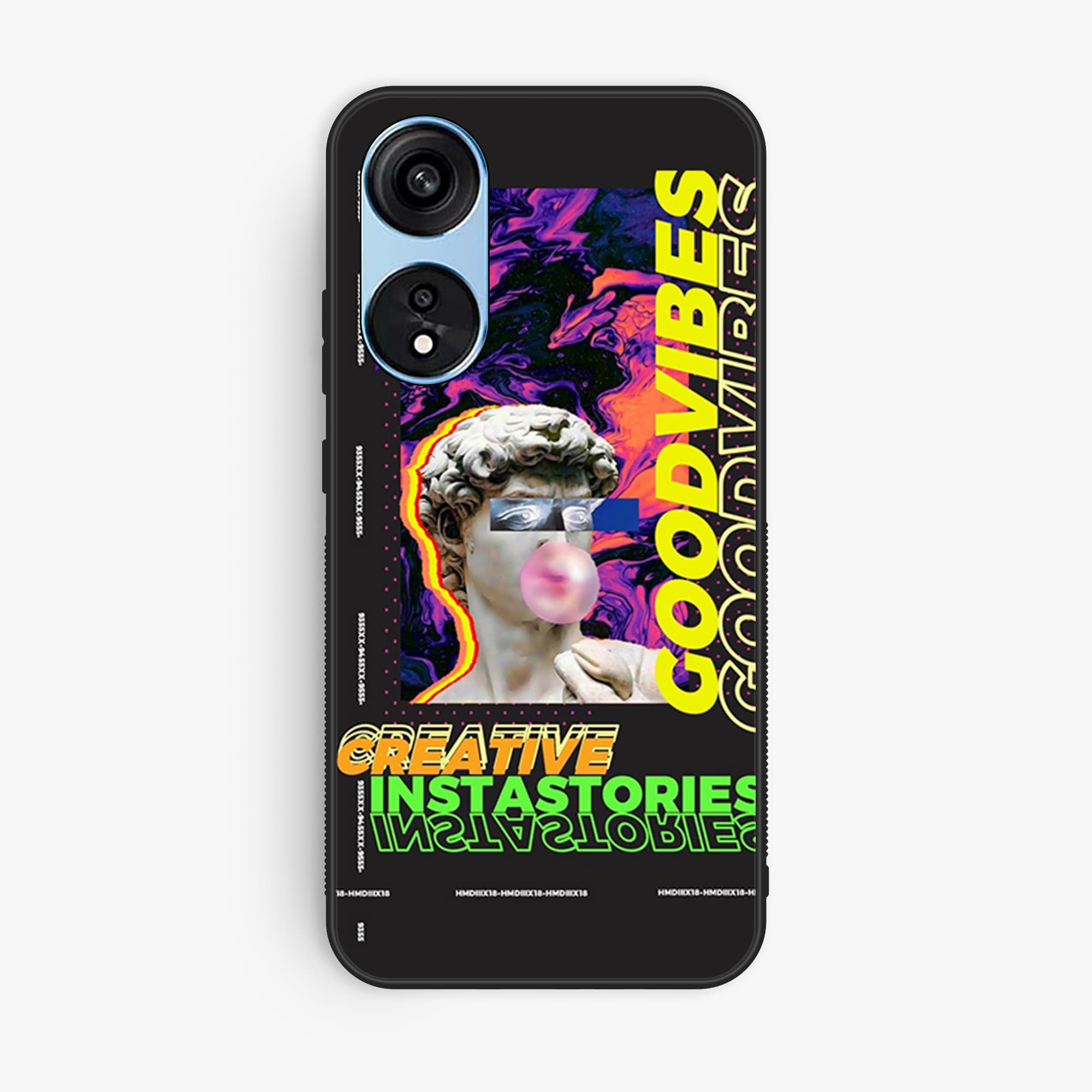 Oppo A1 Pro Design 30 Premium Glossy Phone Case