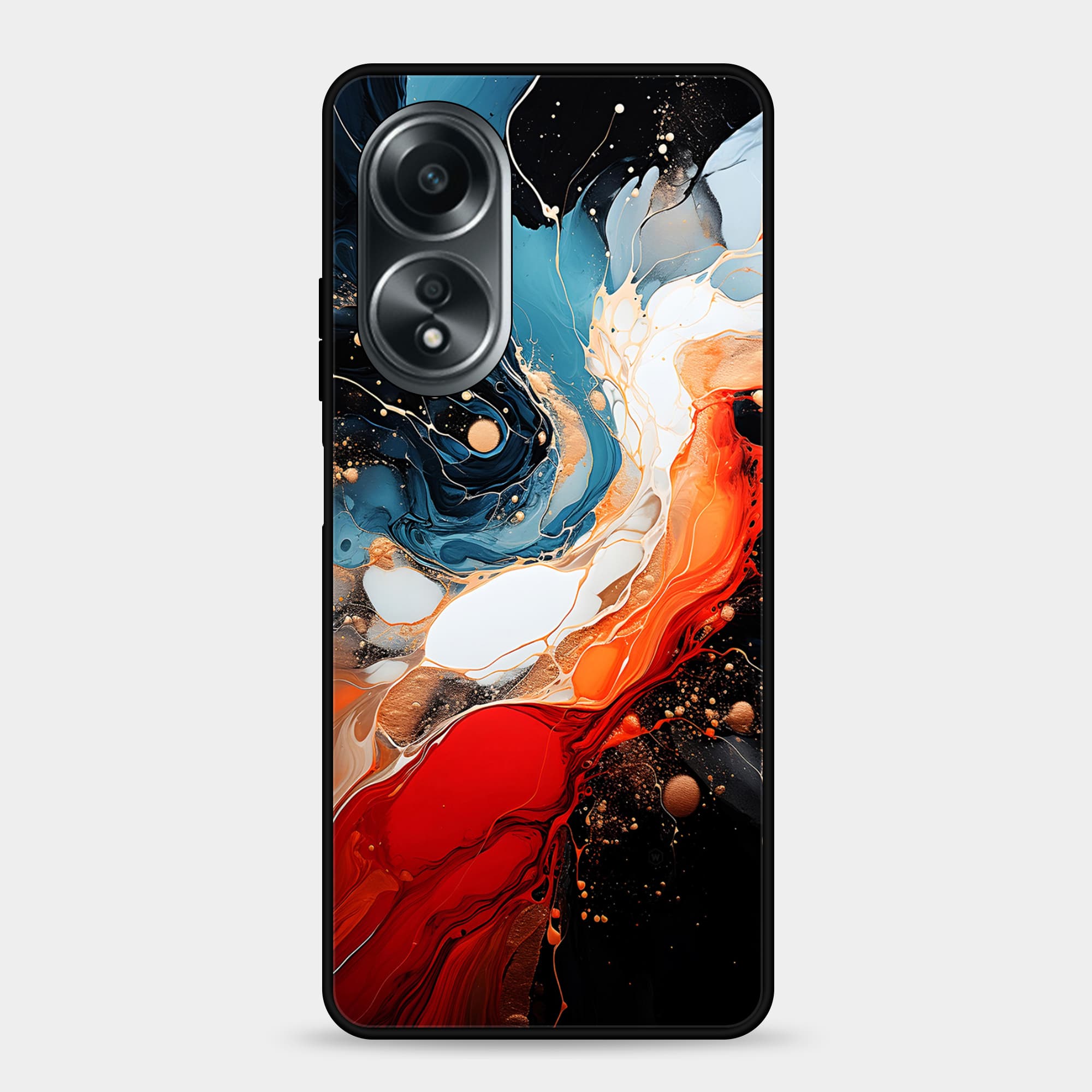 Oppo A58 Design 41 Premium Glossy Phone Case