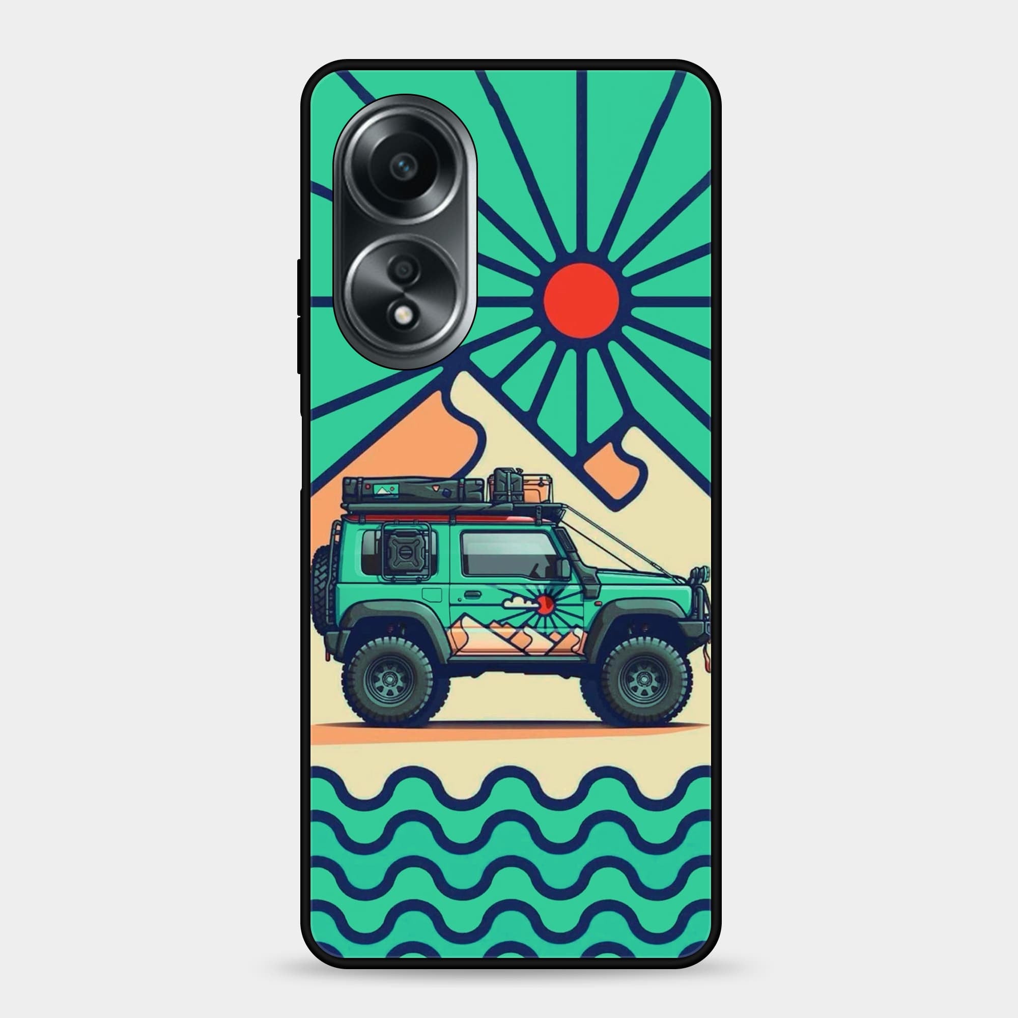 Oppo A58 Design 63 Premium Glossy Phone Case