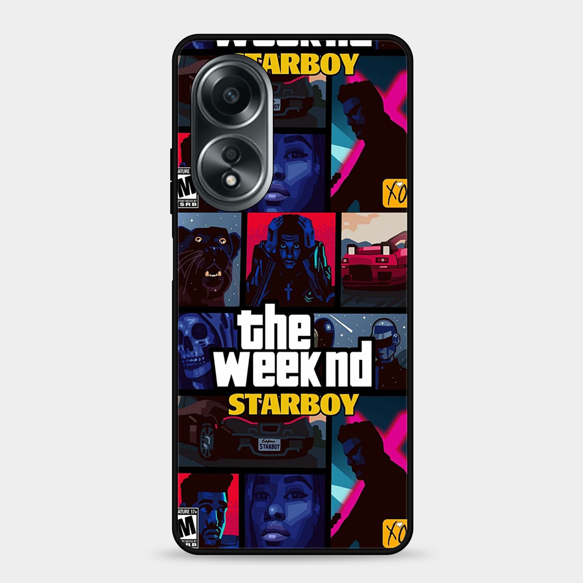 Oppo A58 Design 64 Premium Glossy Phone Case