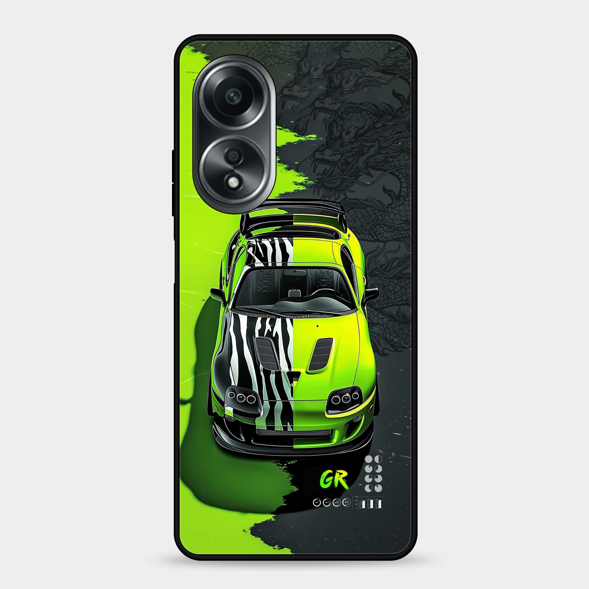 Oppo A58 Design 70 Premium Glossy Phone Case