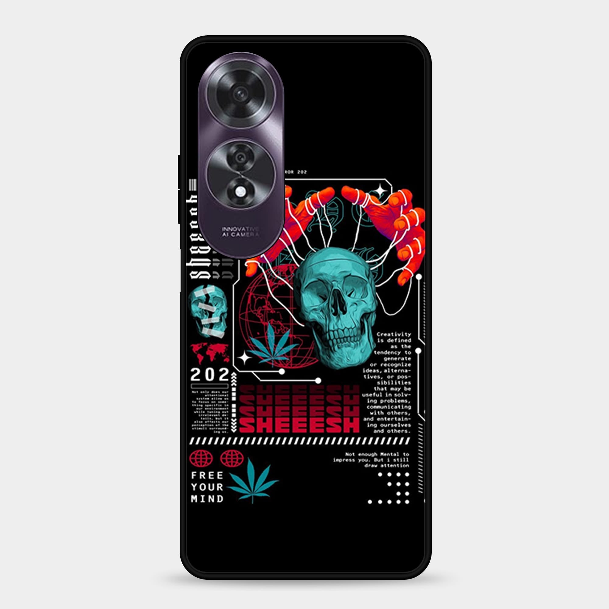 Oppo A60 Design 28 Premium Glossy Phone Case