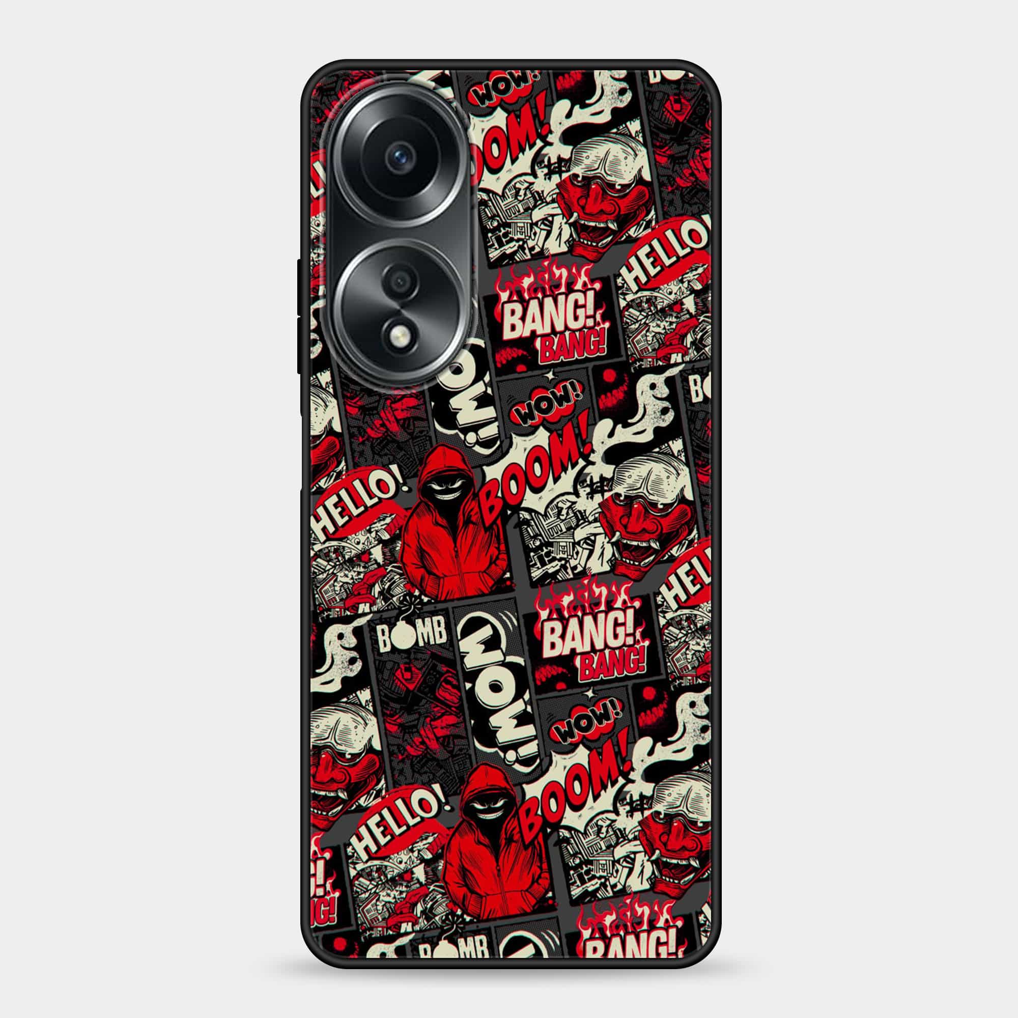 Oppo A1 Pro Design-038 Premium Glossy Phone Case