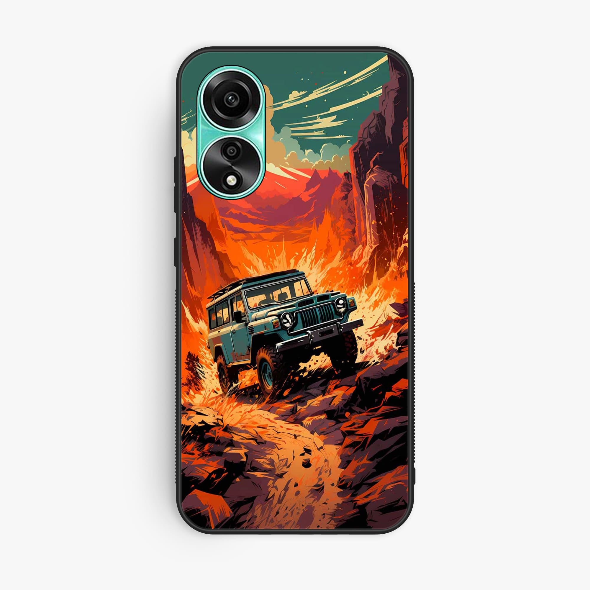 Oppo A78 4G Design 25 Premium Glossy Phone Case