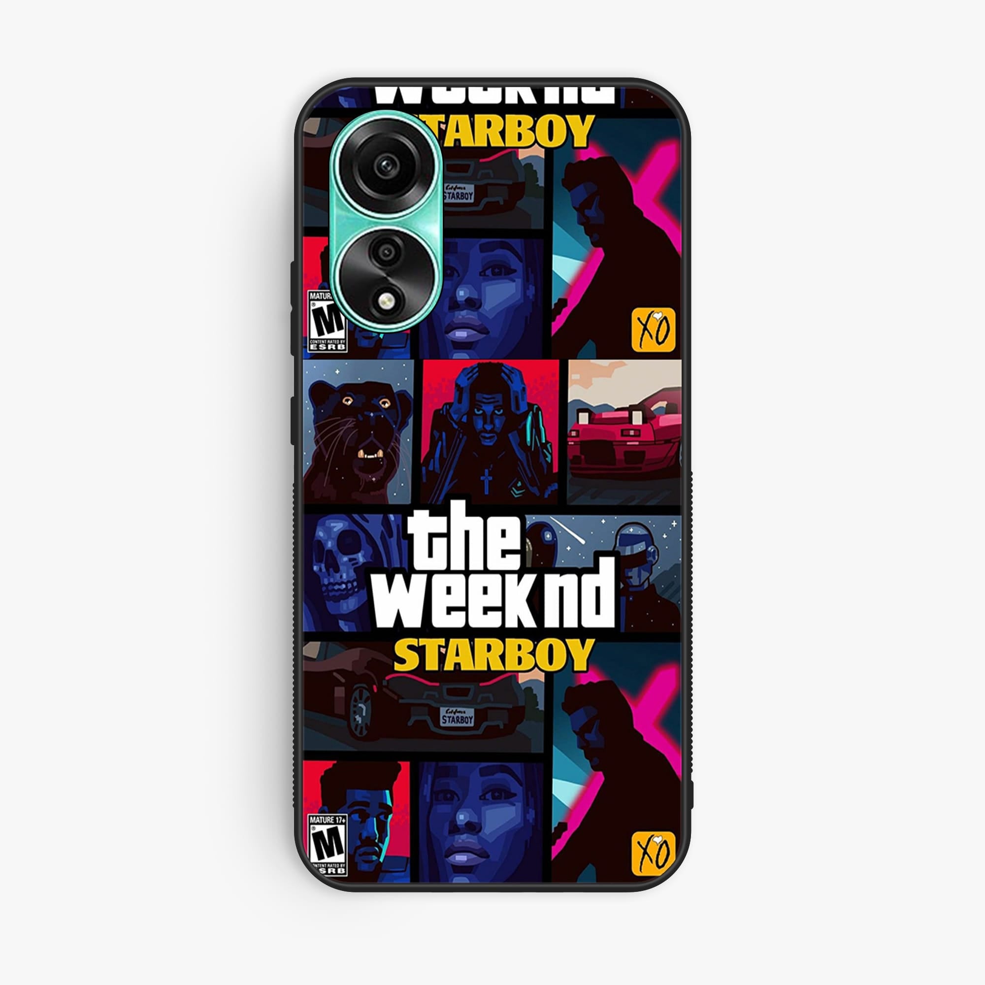 Oppo A78 4G Design 64 Premium Glossy Phone Case