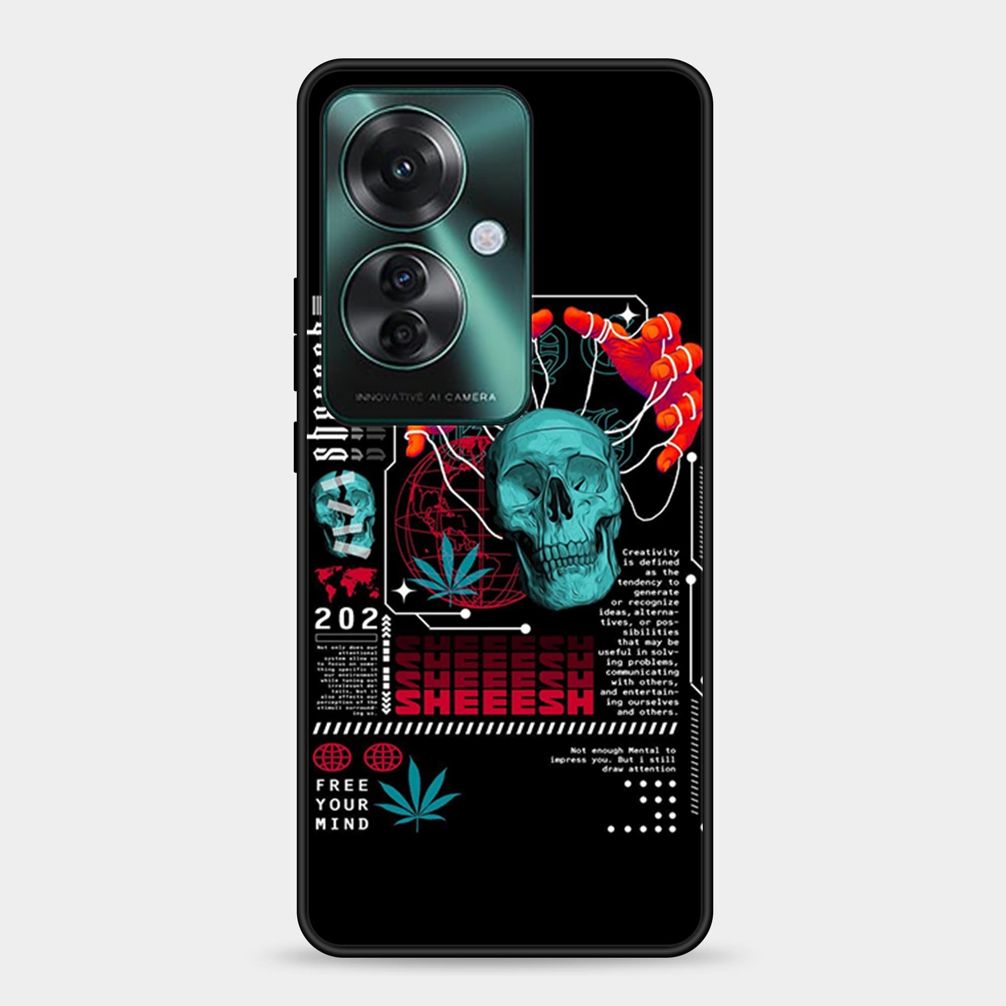 Oppo Reno 11F Design 28 Premium Glossy Phone Case