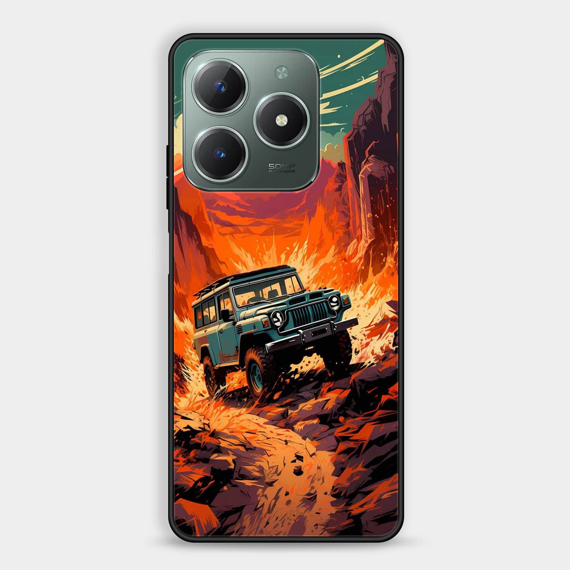 Realme C61 Design 063 Premium Glossy Phone Case - Futurestore.pk