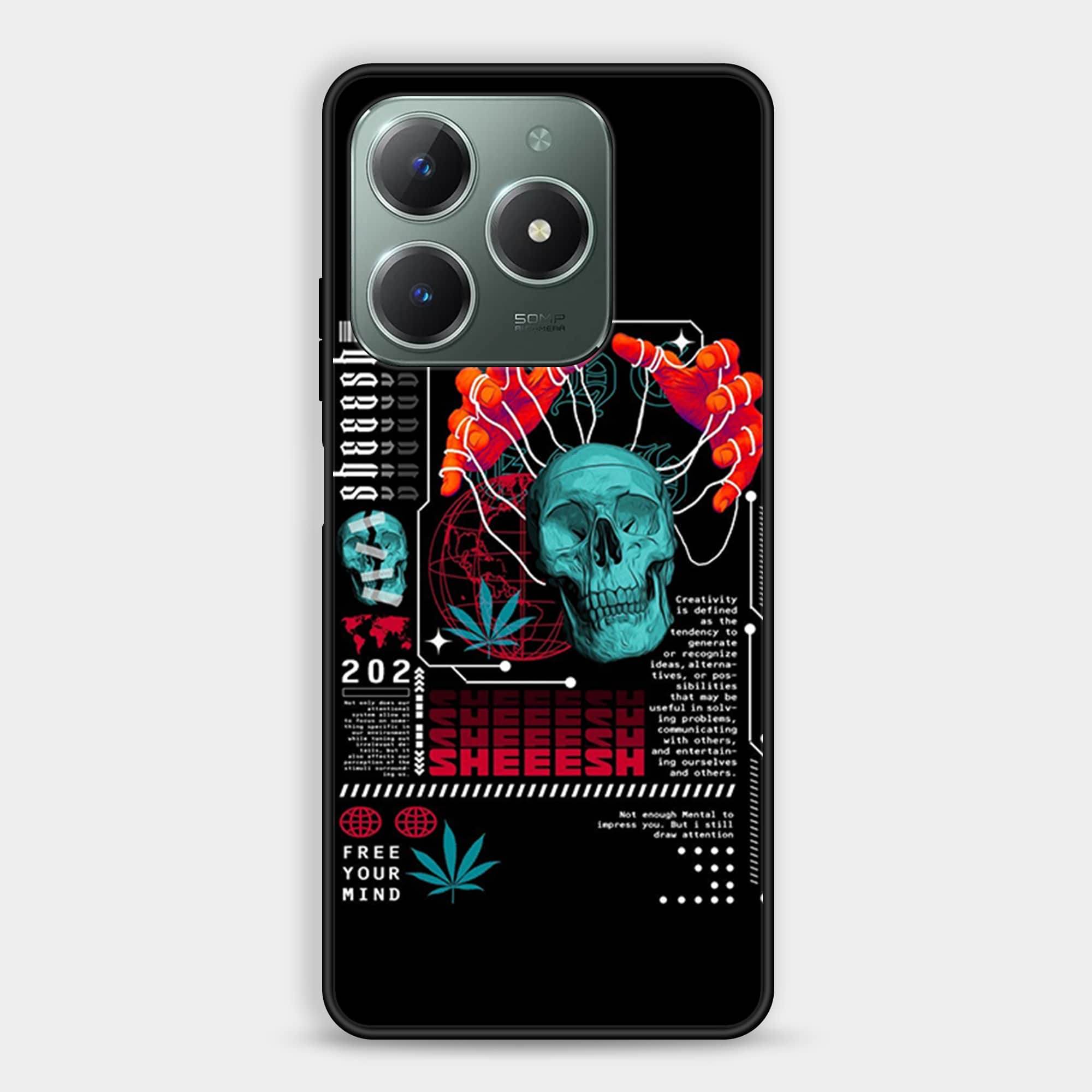 Realme C61 Design 071 Premium Glossy Phone Case - Futurestore.pk