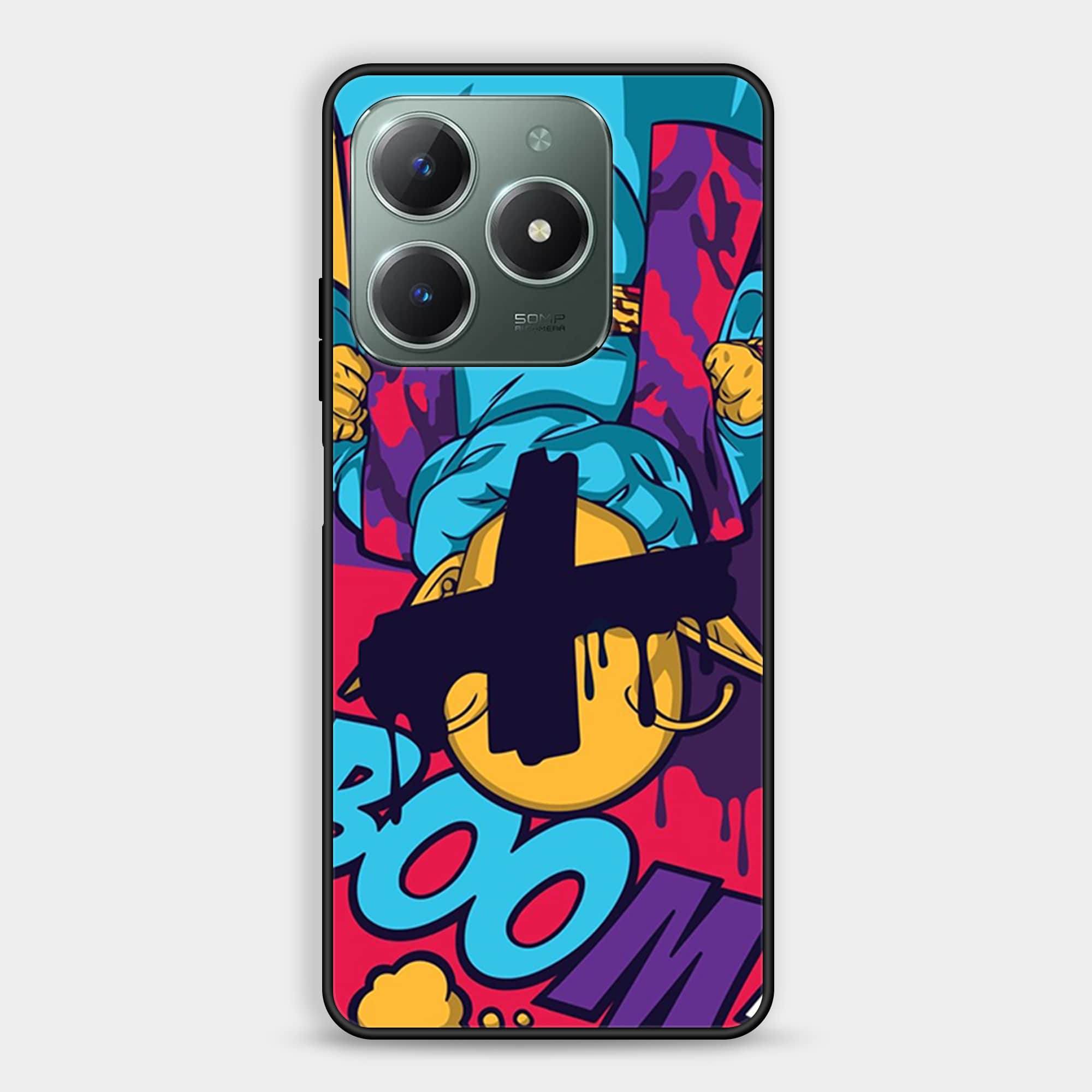 Realme C61 Design 077 Premium Glossy Phone Case - Futurestore.pk