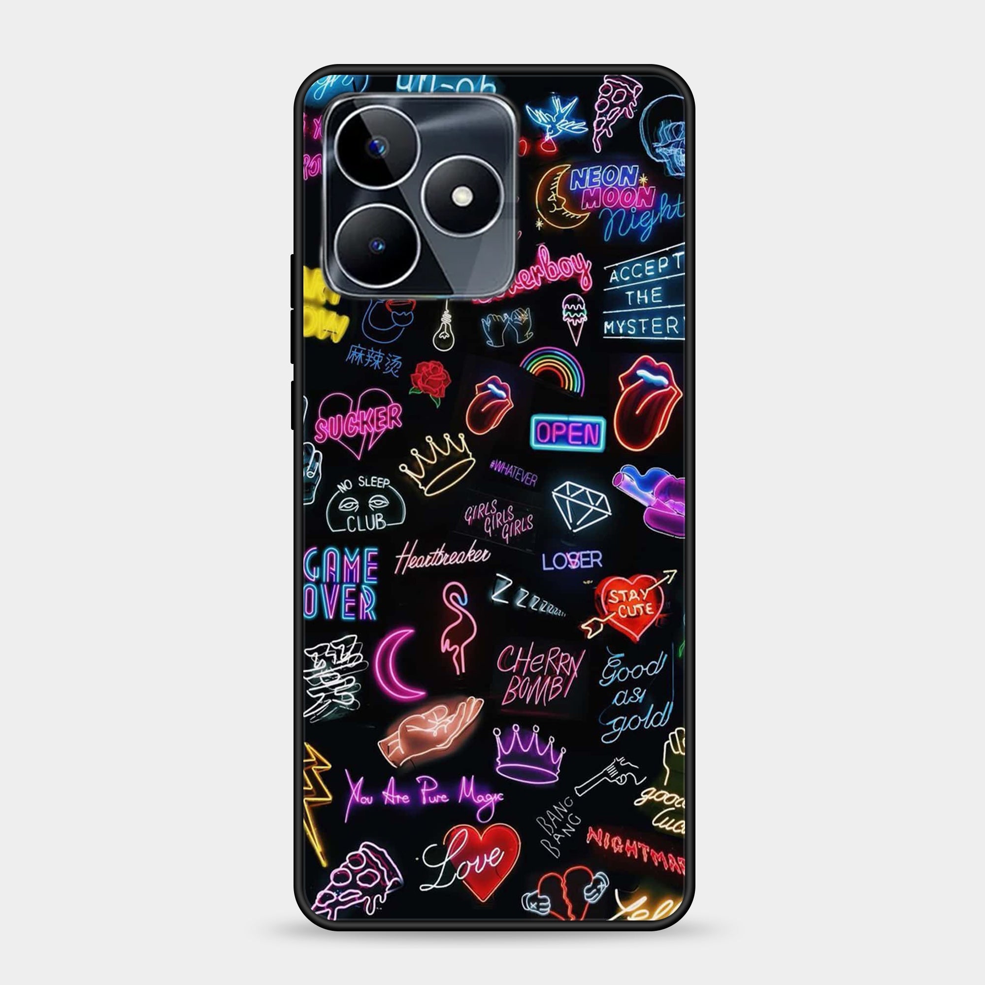 Realme Note 50 Design-074 Premium Glossy Phone Case