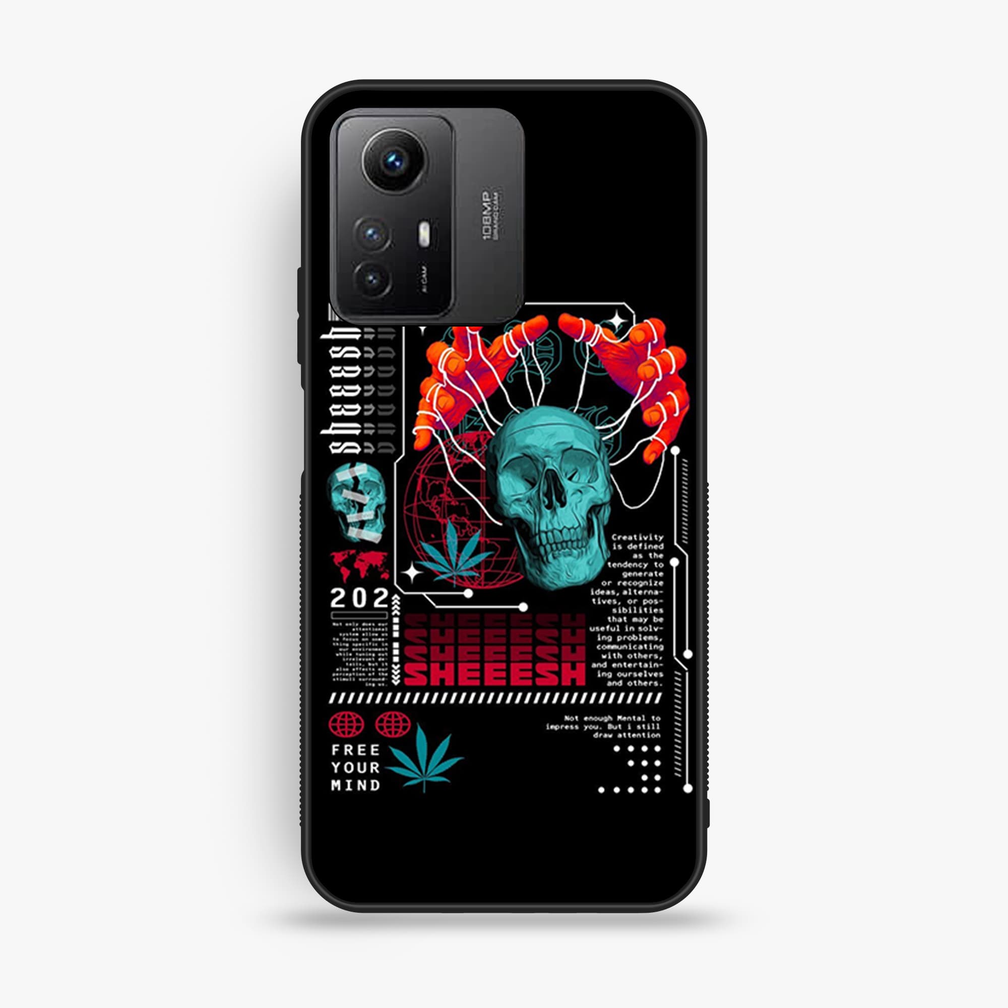 Redmi Note 12S Design 28 Premium Glossy Phone Case
