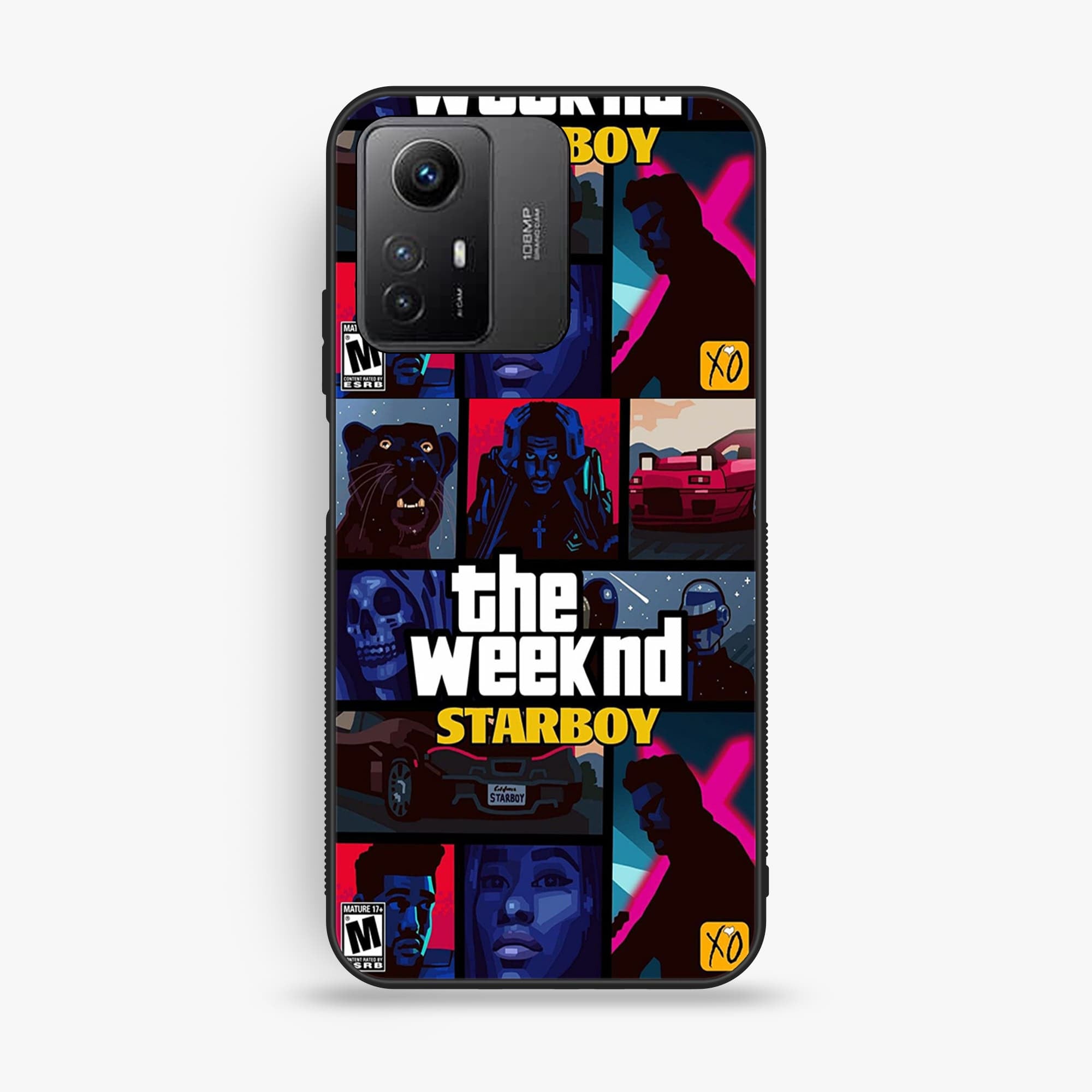 Redmi Note 12S Design 64 Premium Glossy Phone Case