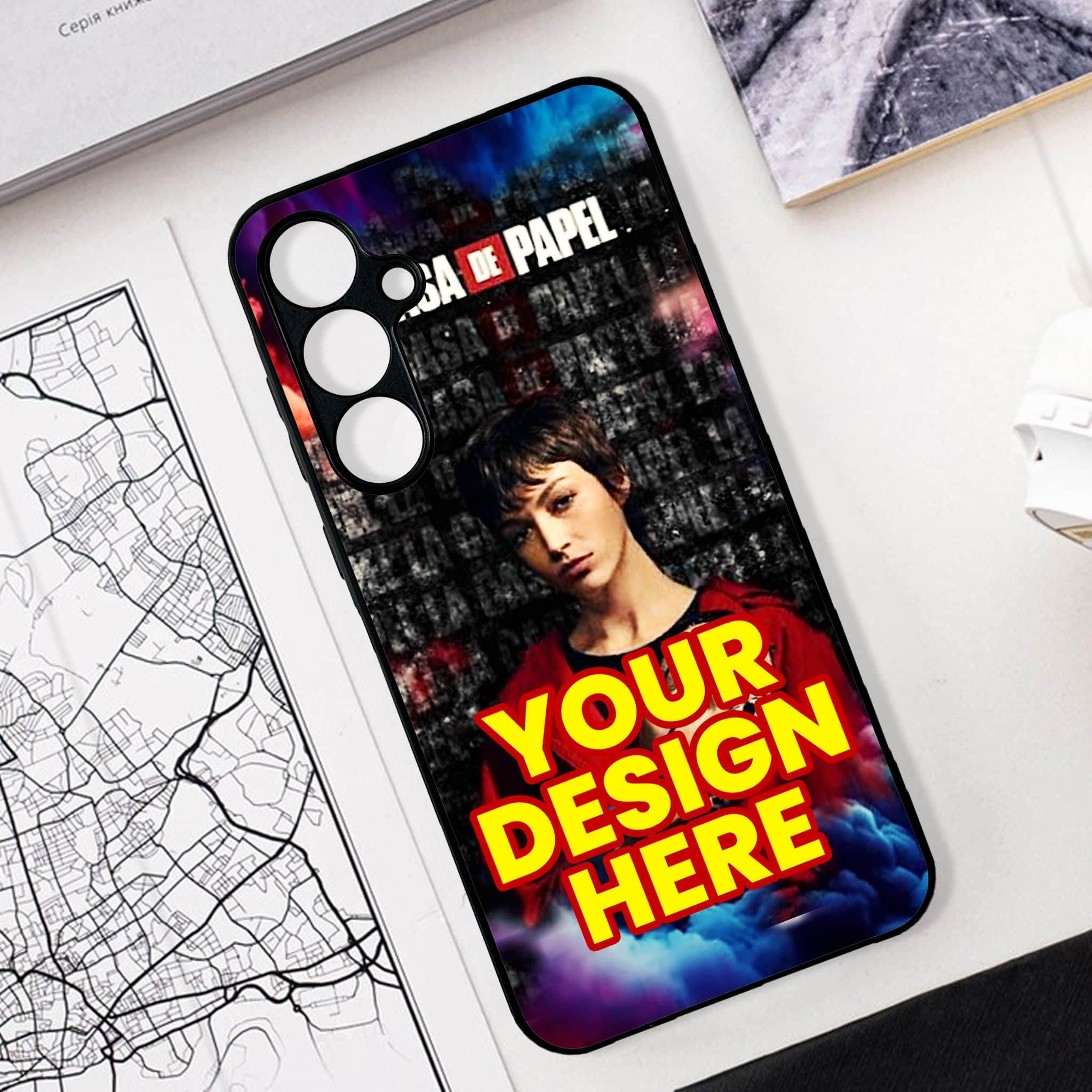 Samsung Galaxy A55 Customized Own Premium Glossy Phone Case - Futurestore.pk