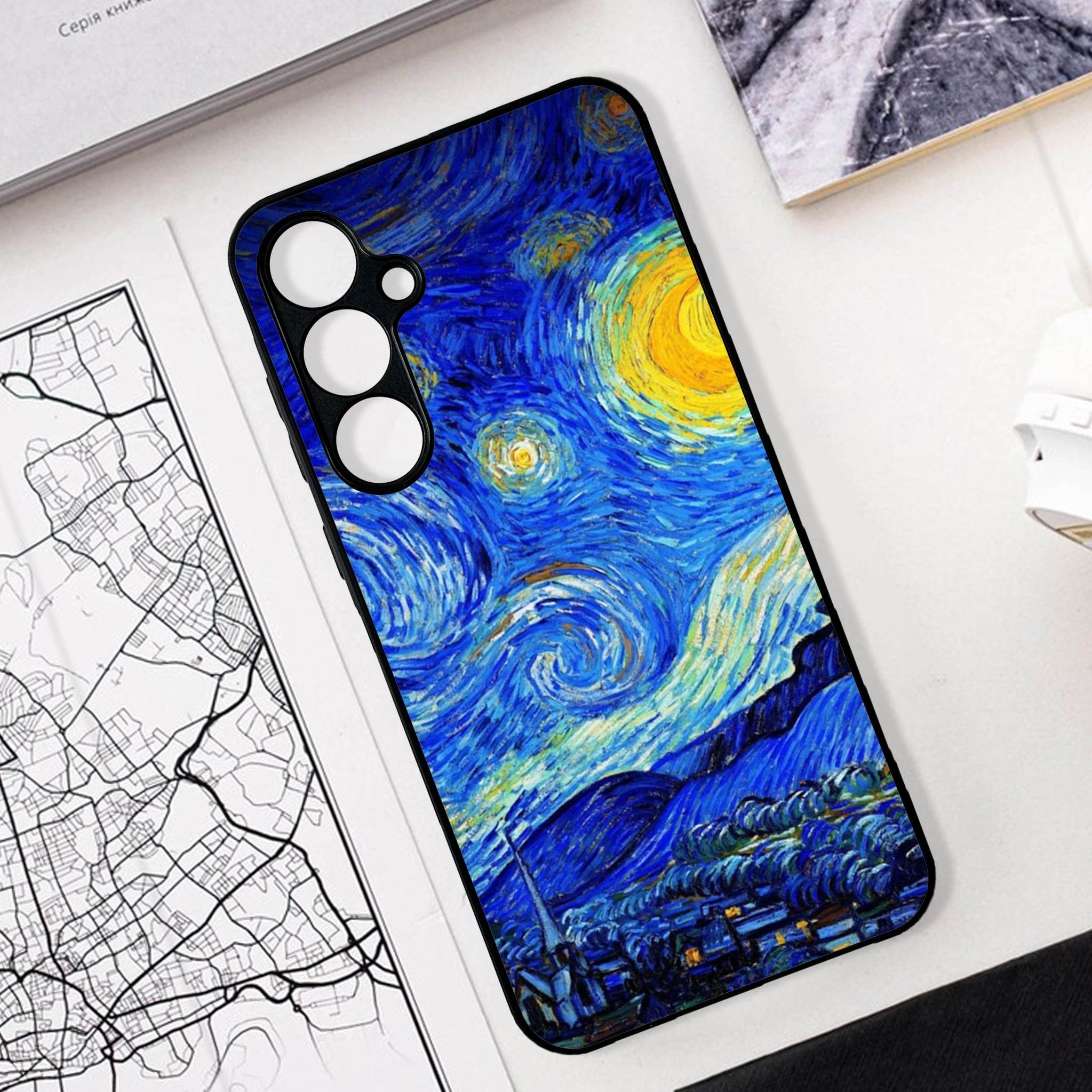 Samsung Galaxy A56 Design 001 Premium Glossy Phone Case - Futurestore.pk