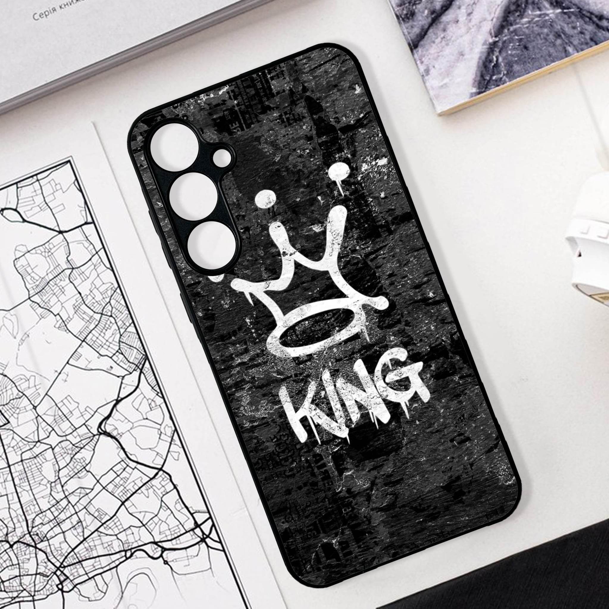 Samsung Galaxy A56 Design 068 Premium Glossy Phone Case