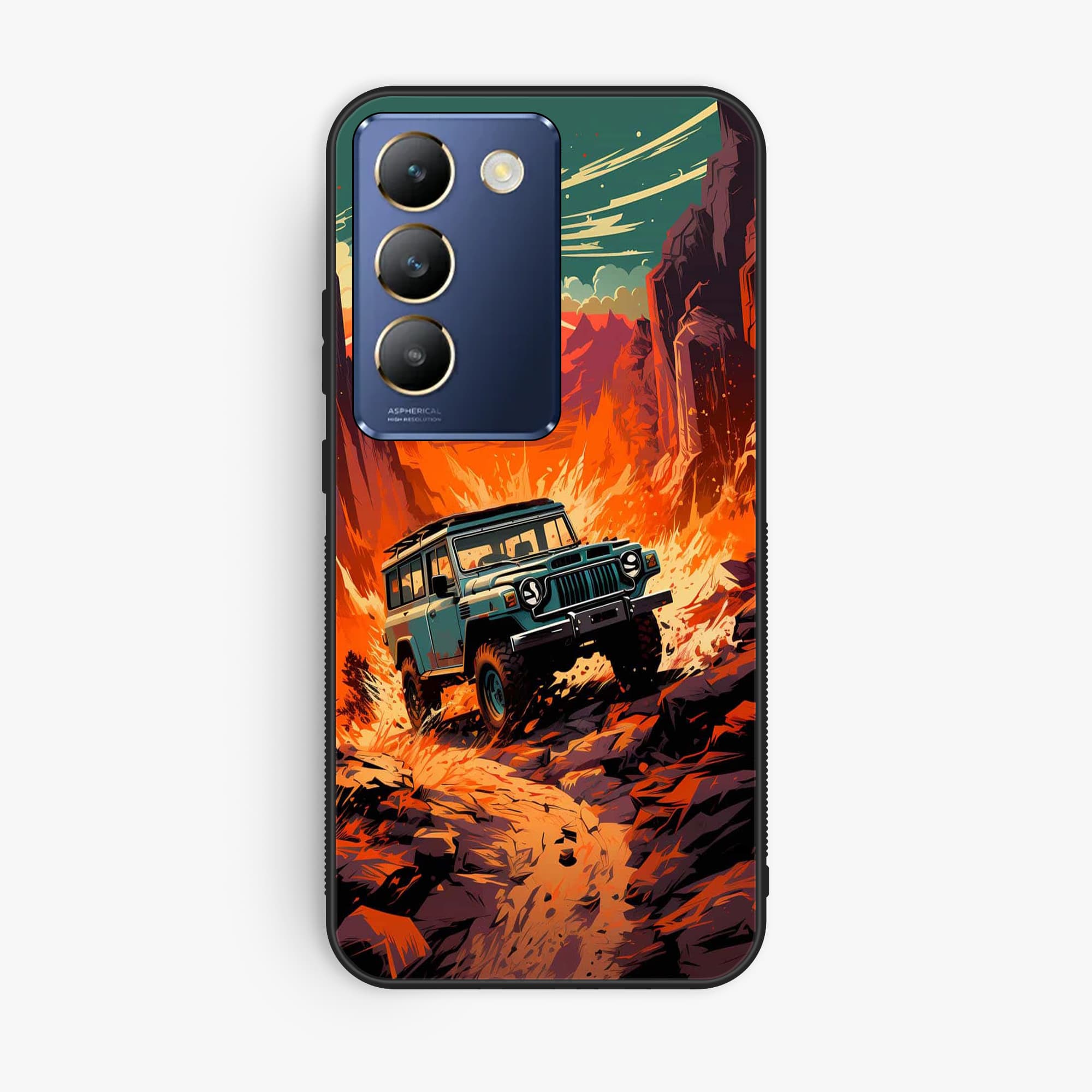 Vivo Y100 Design 25 Premium Glossy Phone Case