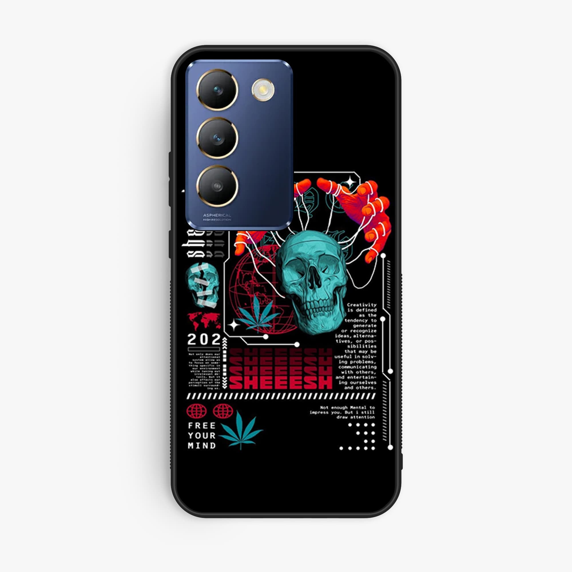 Vivo Y100 Design 28 Premium Glossy Phone Case