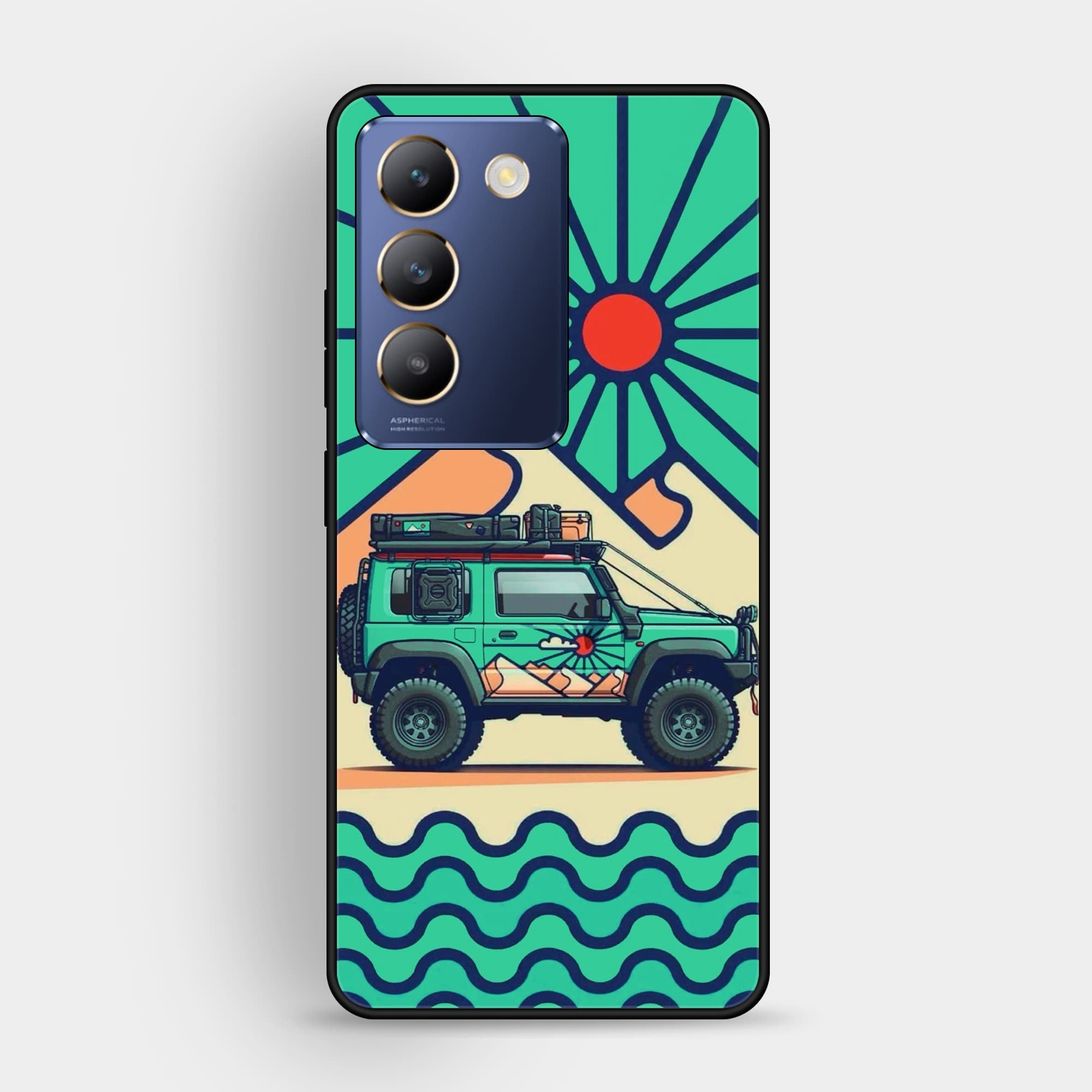 Vivo Y200e 5G Design 63 Premium Glossy Phone Case