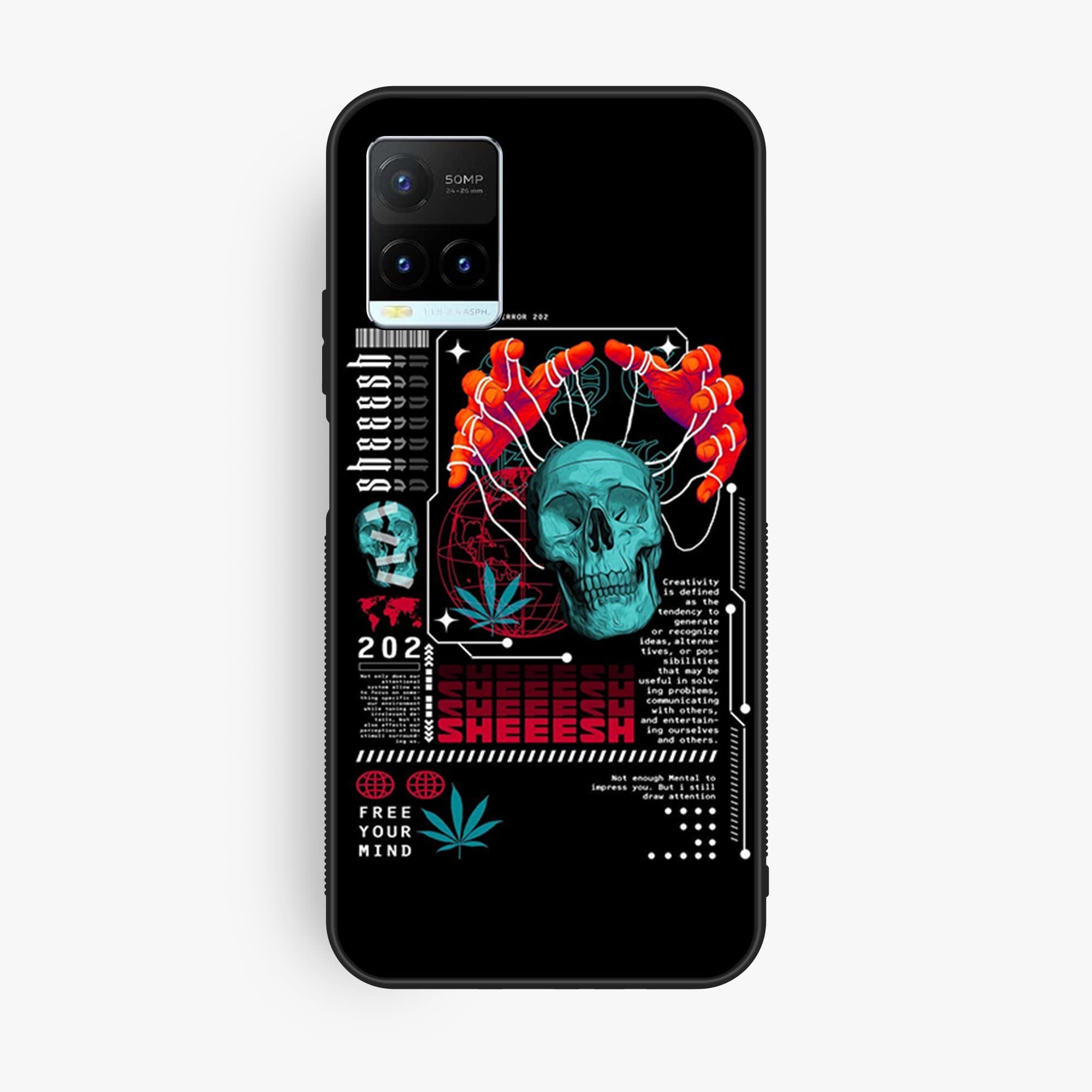 Vivo Y21T Design 28 Premium Glossy Phone Case