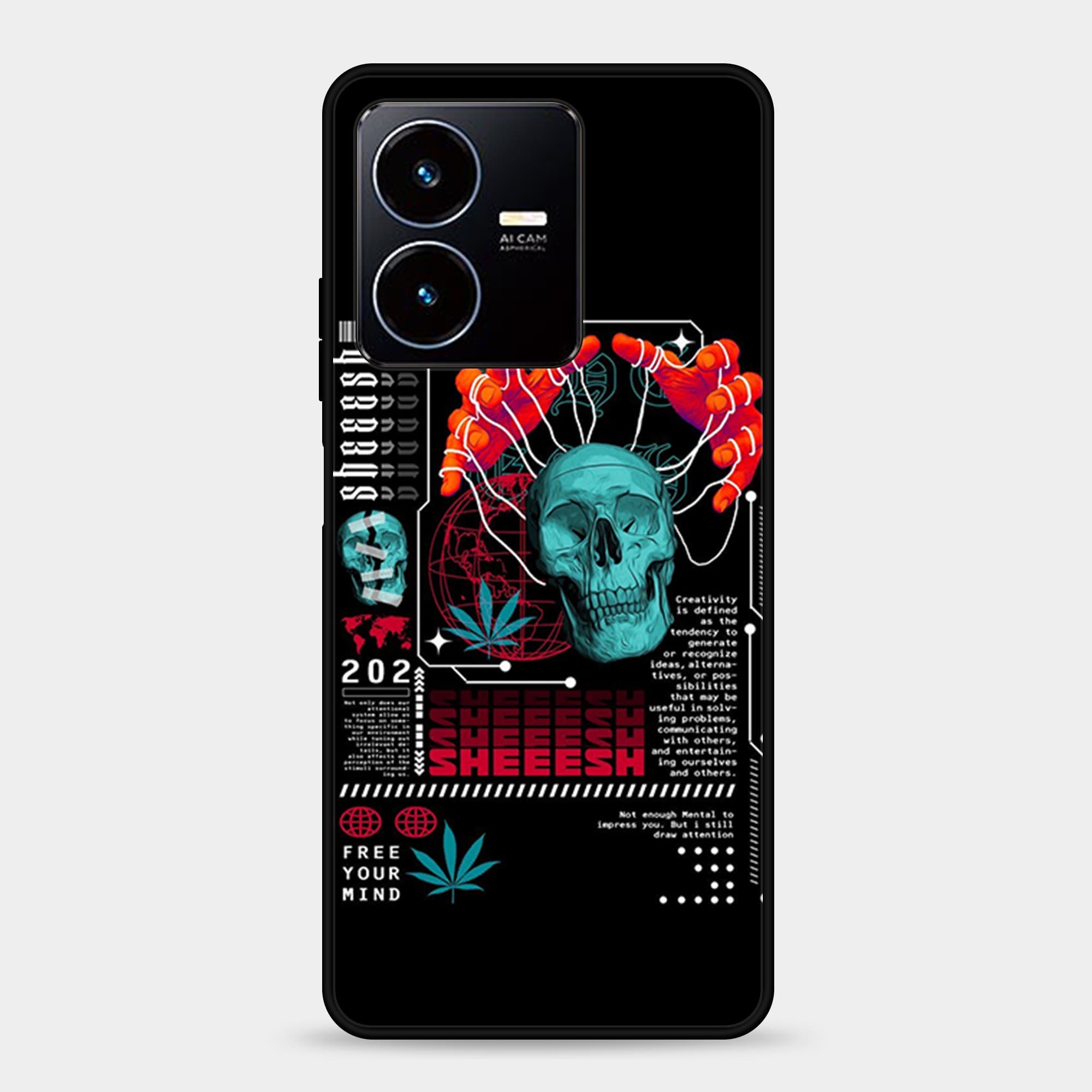 Vivo Y22 Design 28 Premium Glossy Phone Case
