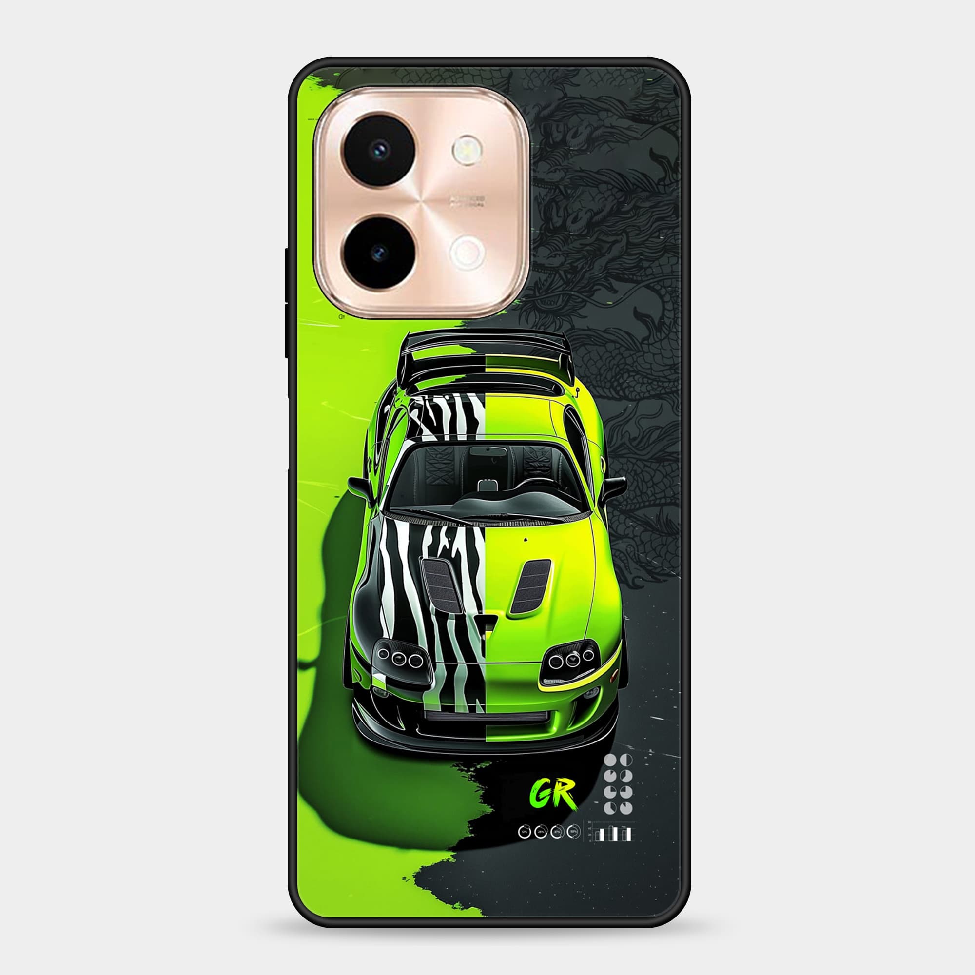 Vivo Y28 Design 70 Premium Glossy Phone Case