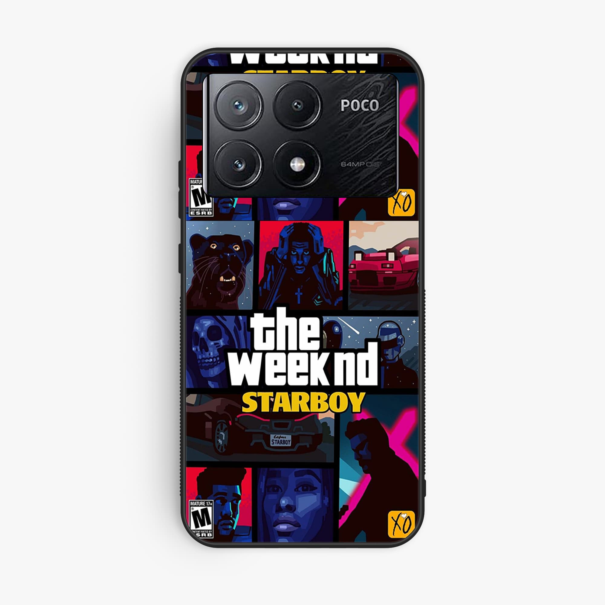 Xiaomi Poco X6 Pro 5G Design 64 Premium Glossy Phone Case