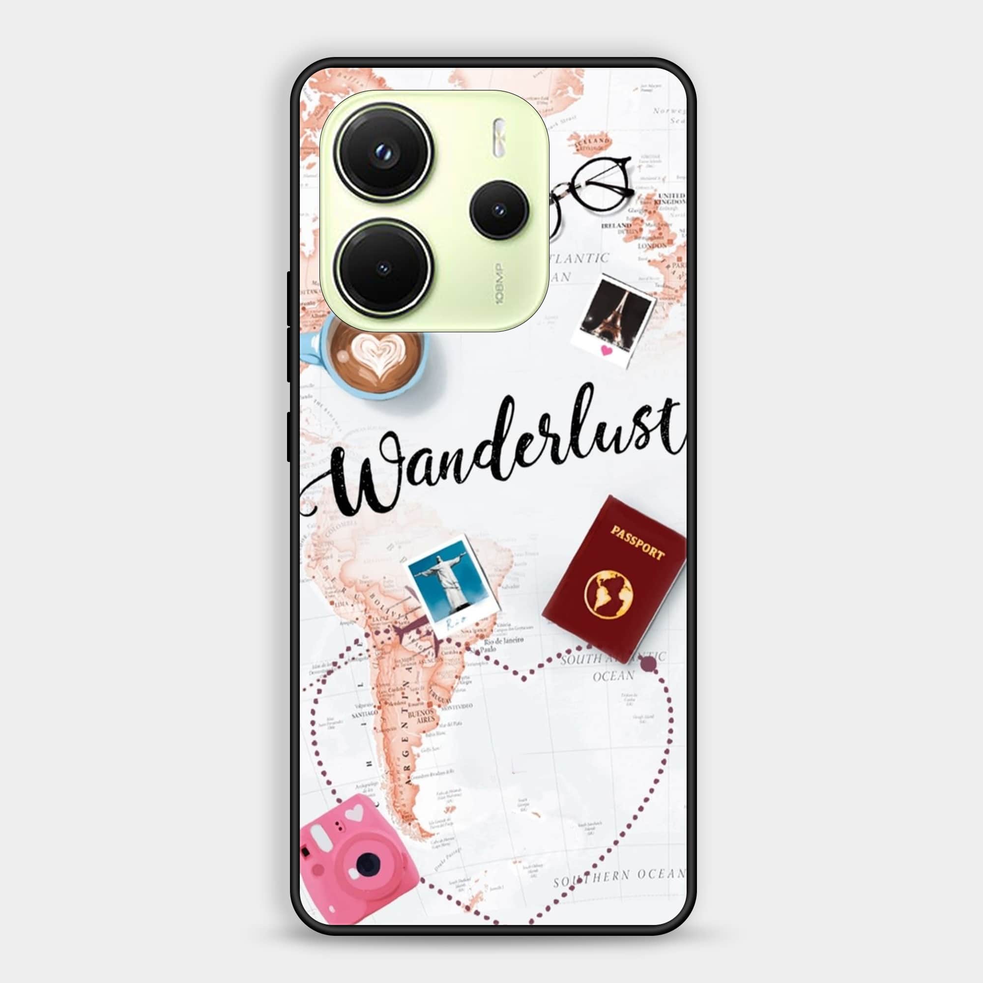 Xiaomi Redmi Note 14 Design 004 Premium Glossy Phone Case