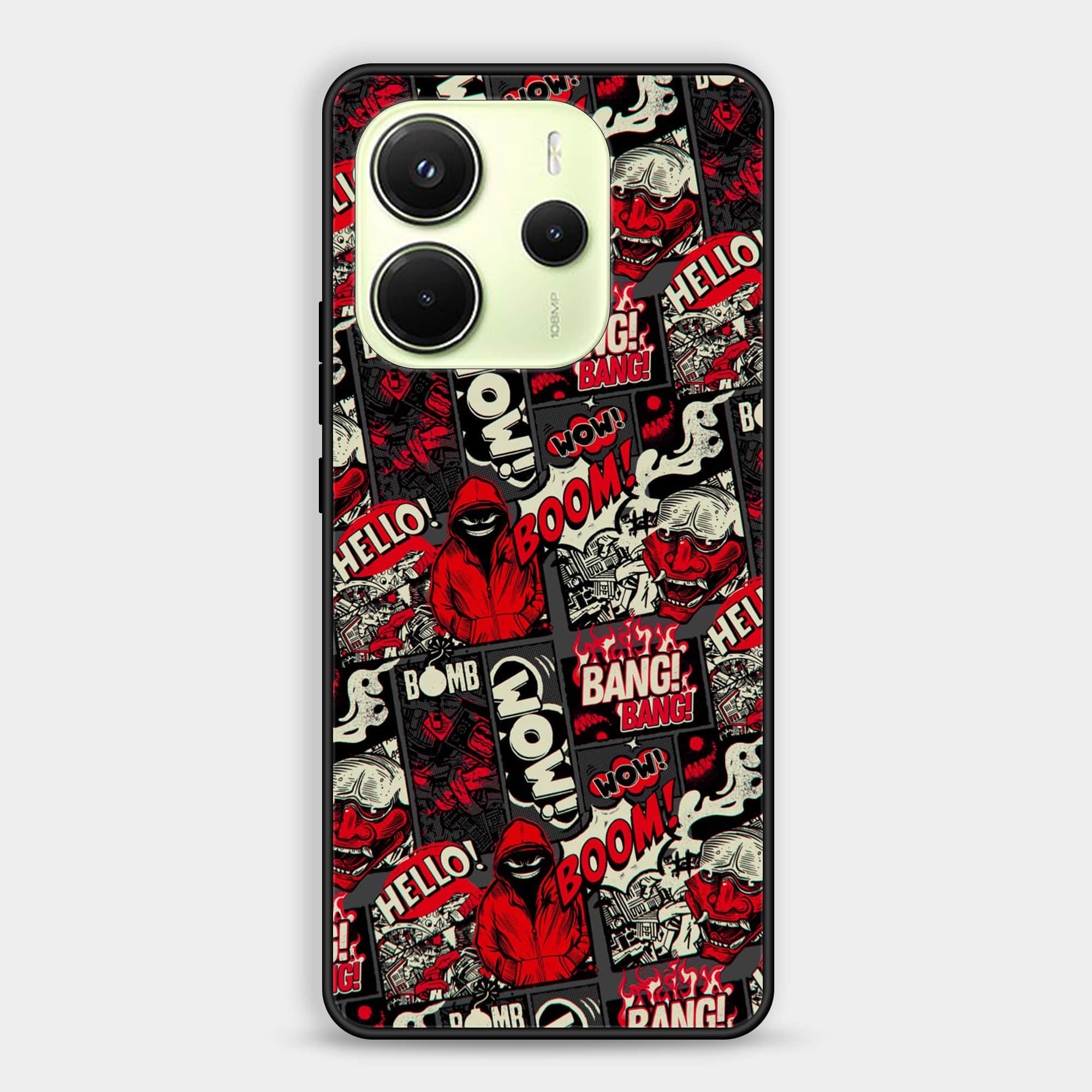 Xiaomi Redmi Note 14 Design 038 Premium Glossy Phone Case