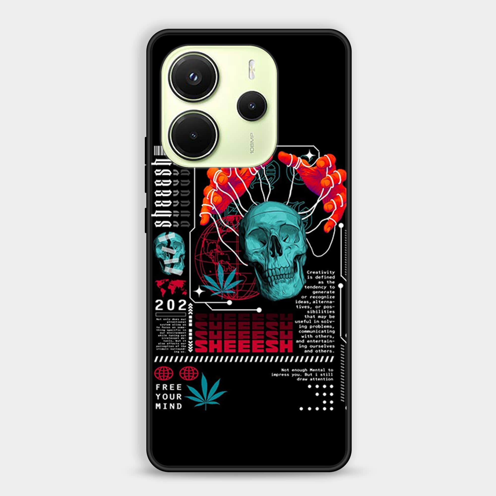 Xiaomi Redmi Note 14 Design 071 Premium Glossy Phone Case