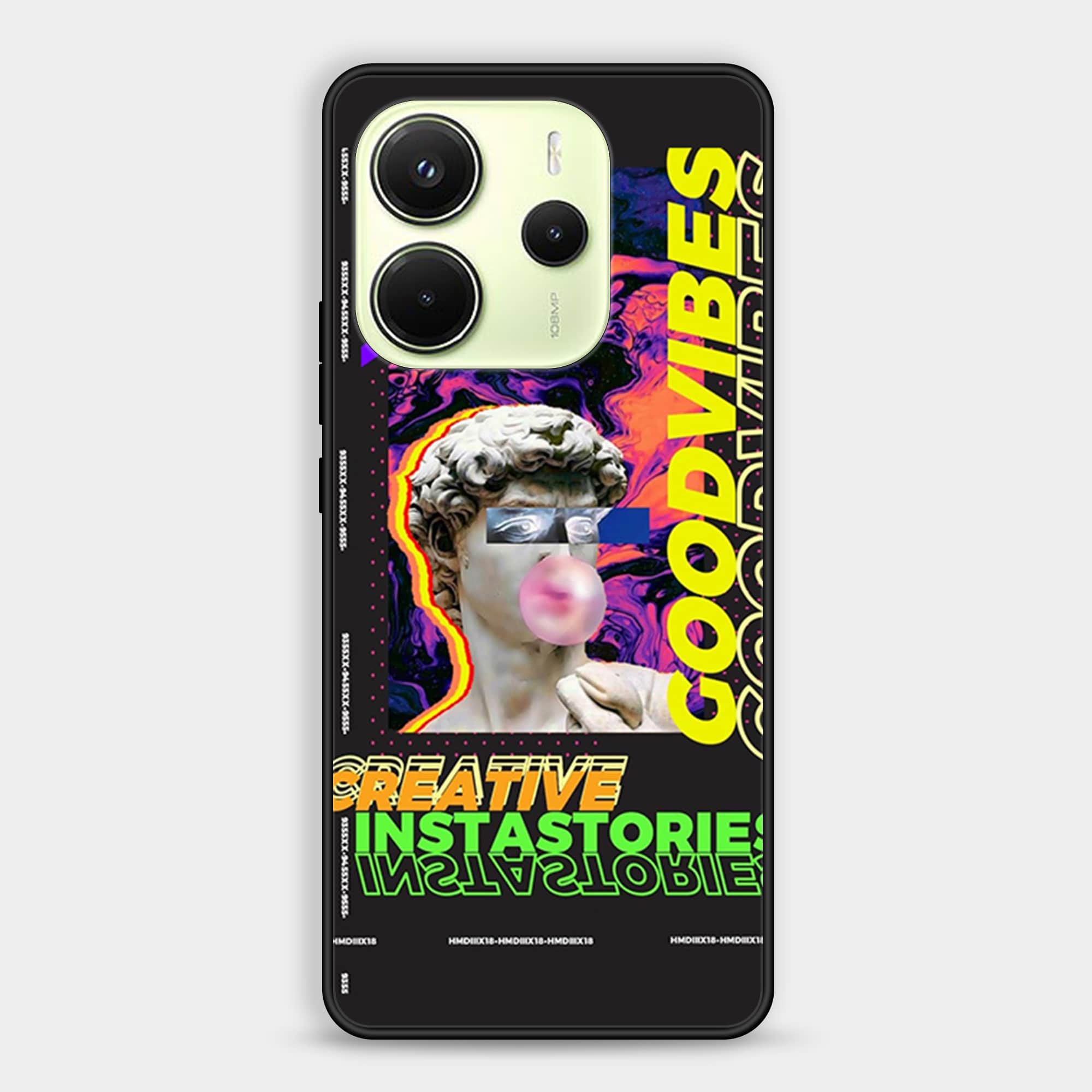 Xiaomi Redmi Note 14 Design 074 Premium Glossy Phone Case