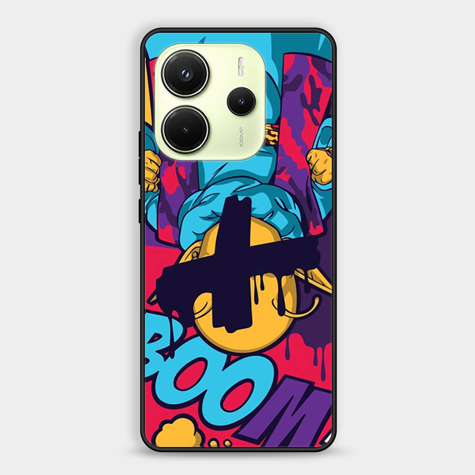 Xiaomi Redmi Note 14 Design 077 Premium Glossy Phone Case