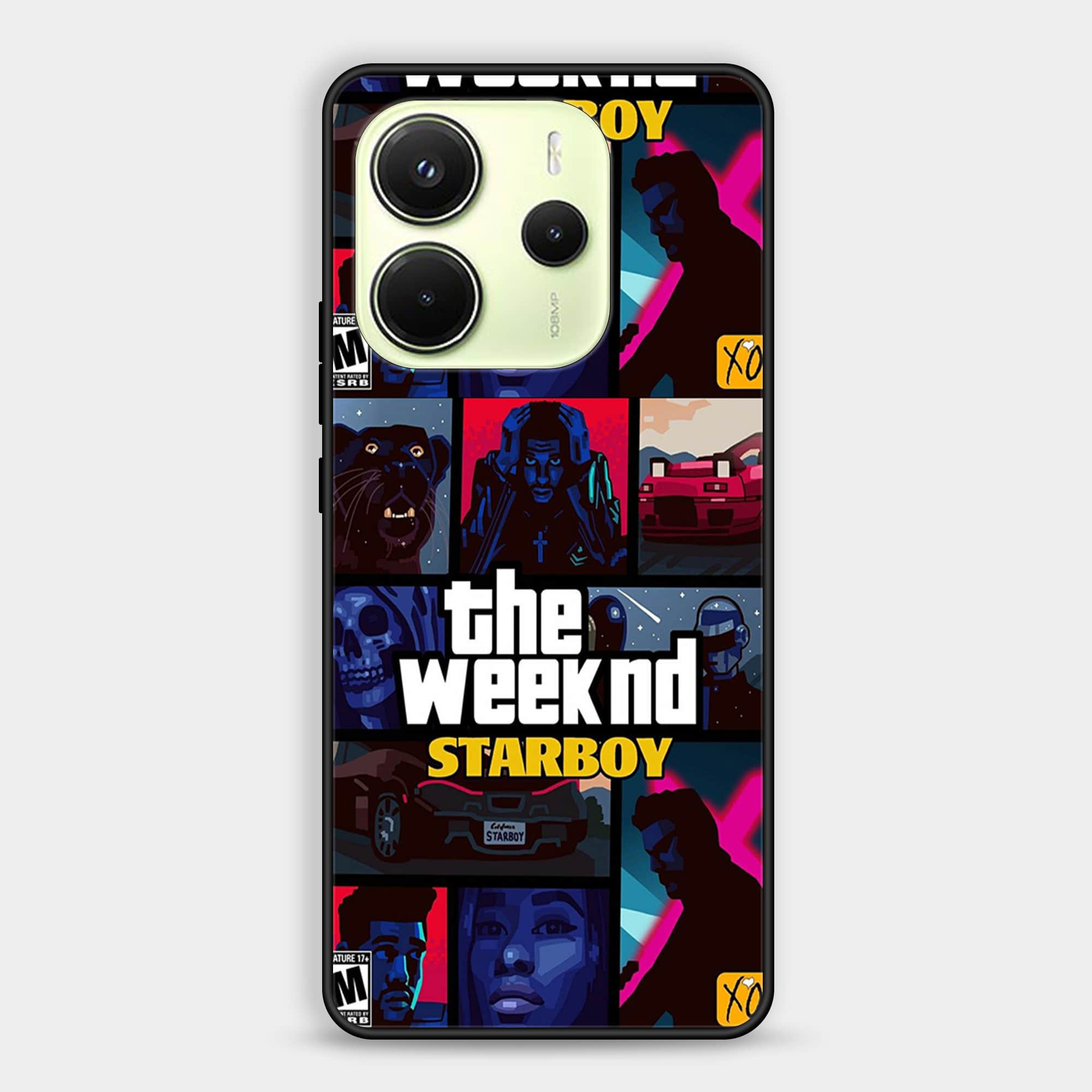 Xiaomi Redmi Note 14 Design 154 Premium Glossy Phone Case