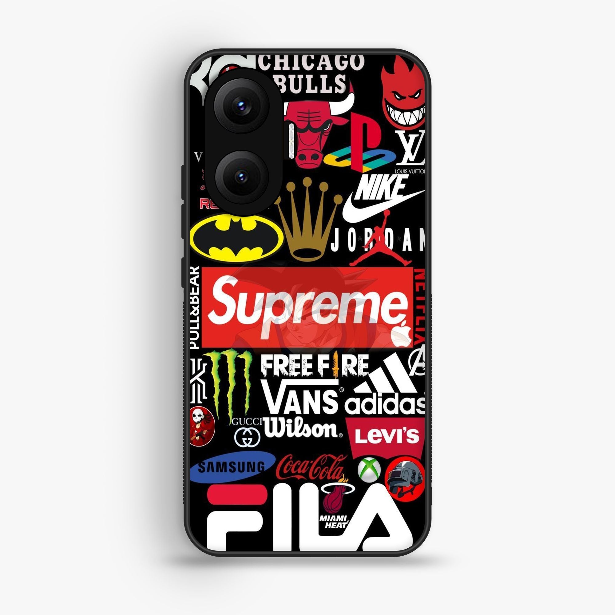 Xiaomi Redmi Turbo 4 Pro - A Poster With The Logos - Premium Glossy Phone Case