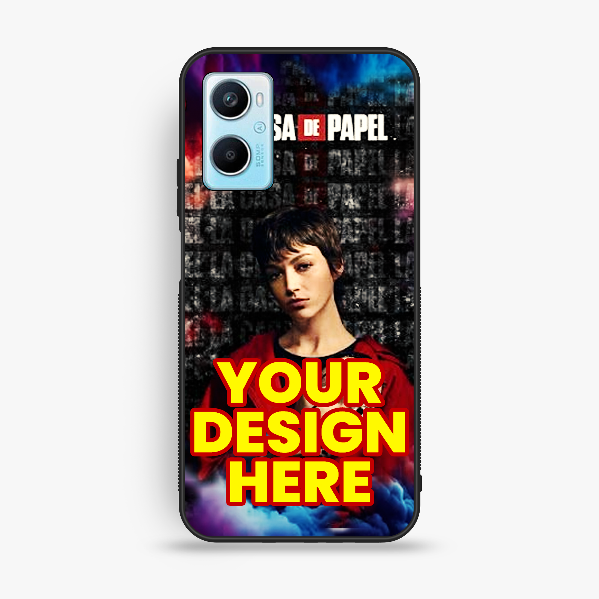 0ppo A96 Design Customized Own Premium Glossy Phone Case