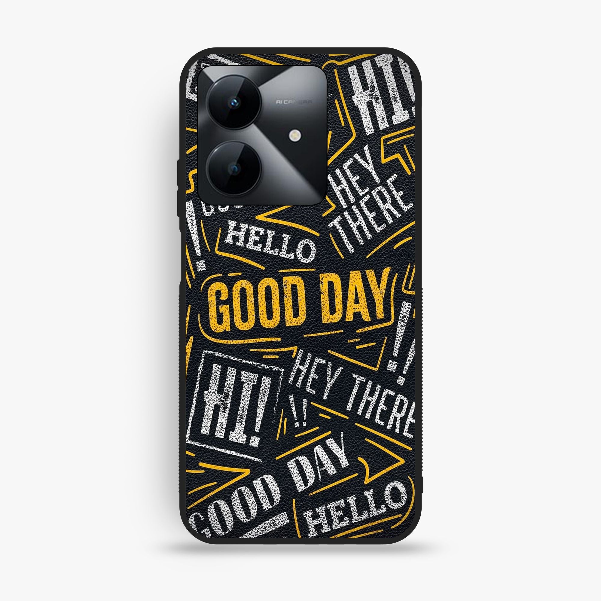 Realme Note 60x - A Poster With The Words - Premium Glossy Phone Case