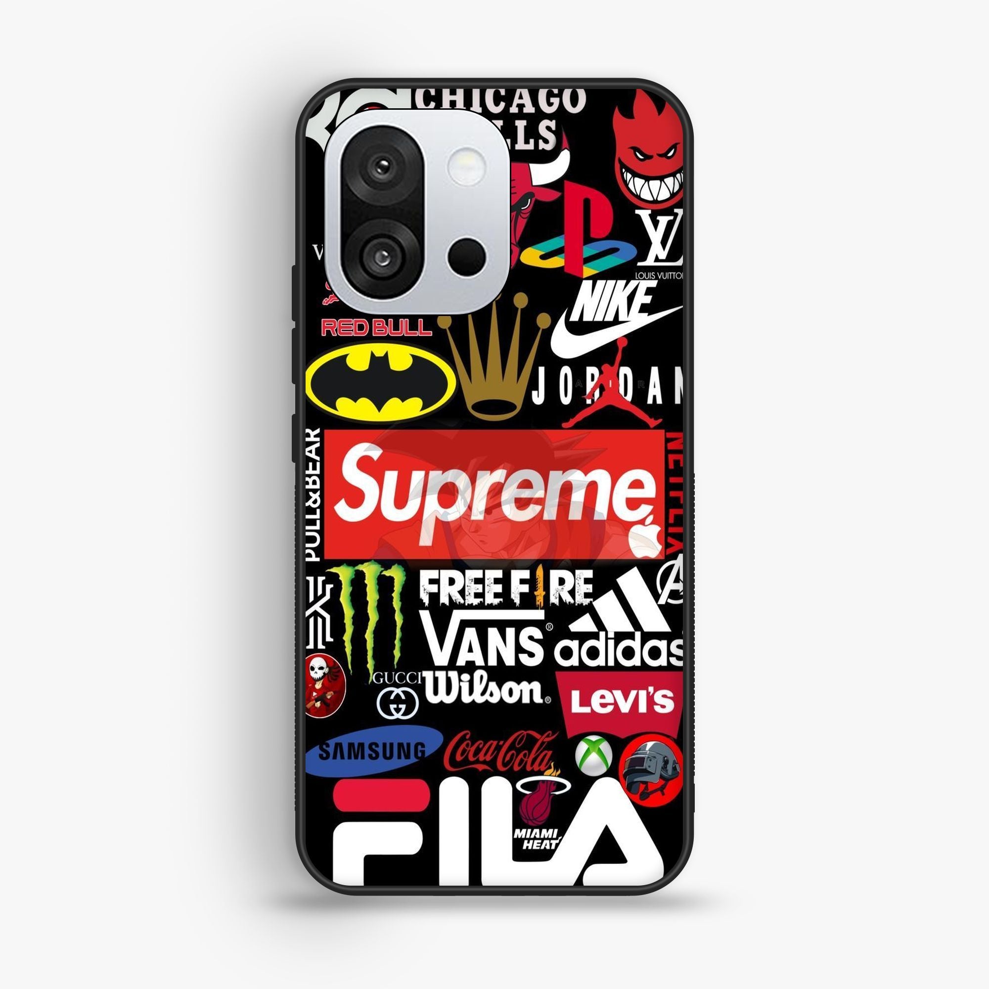 OnePlus 13s - A Poster With The Logos - Premium Glossy Phone Case