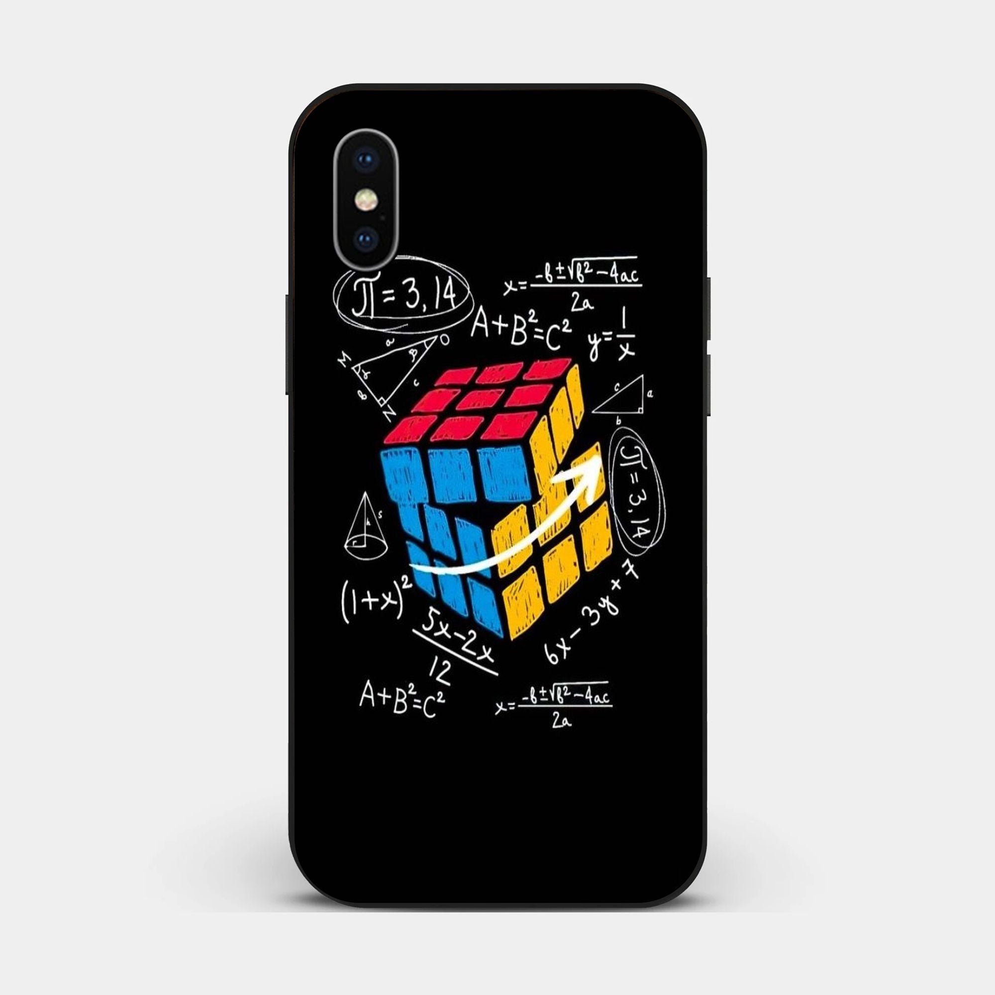 iPhone XS Max - A Black Shirt With Rub - Premium Glossy Phone Case