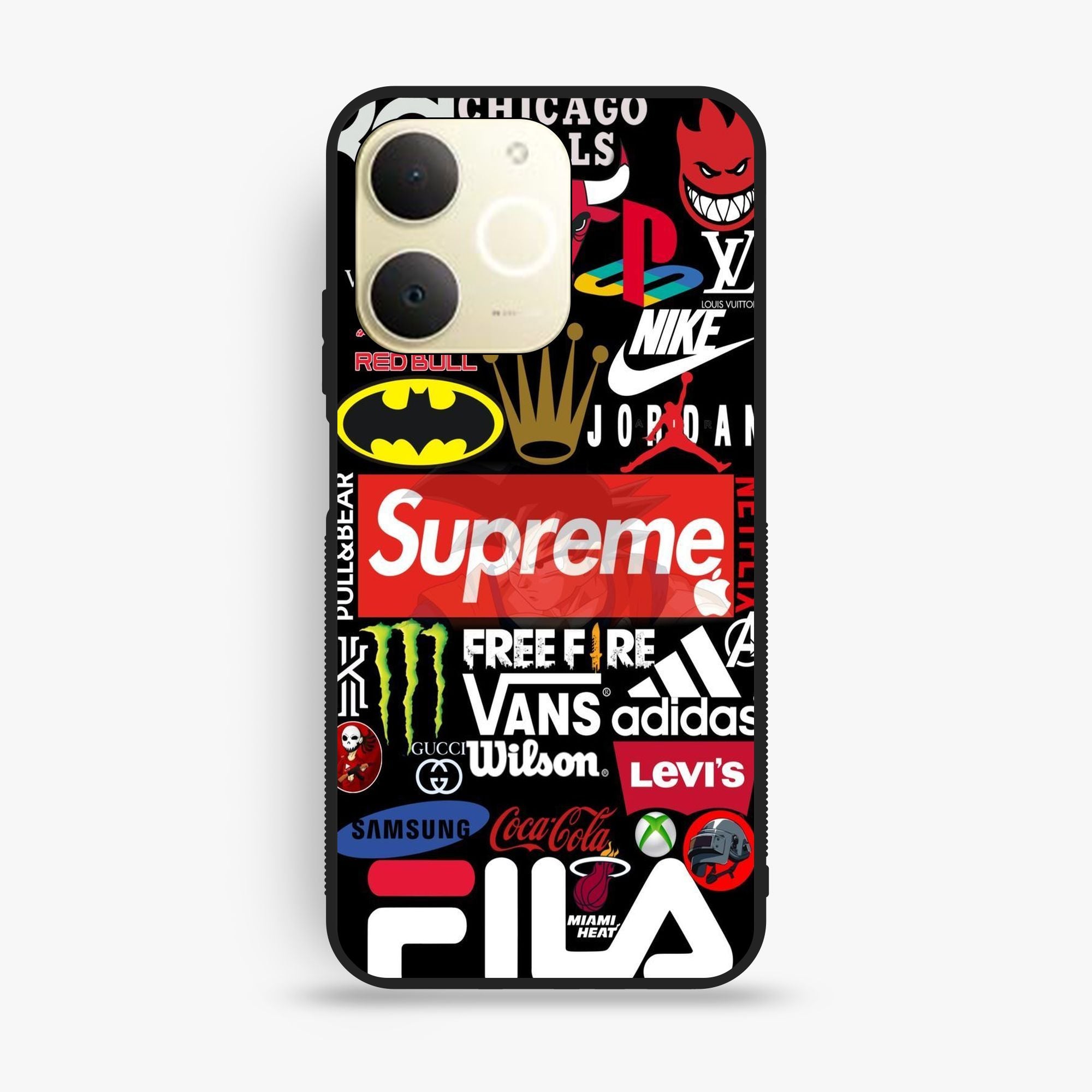 Realme Note 70 - A Poster With The Logos - Premium Glossy Phone Case