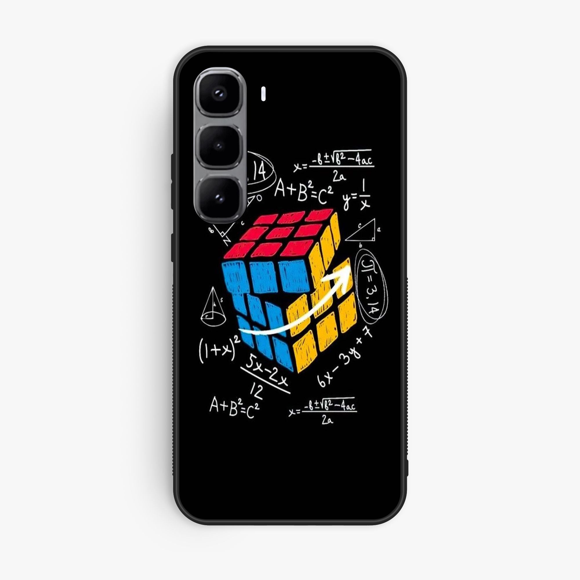 Infinix Hot 60i - A Black Shirt With Rub - Premium Glossy Phone Case