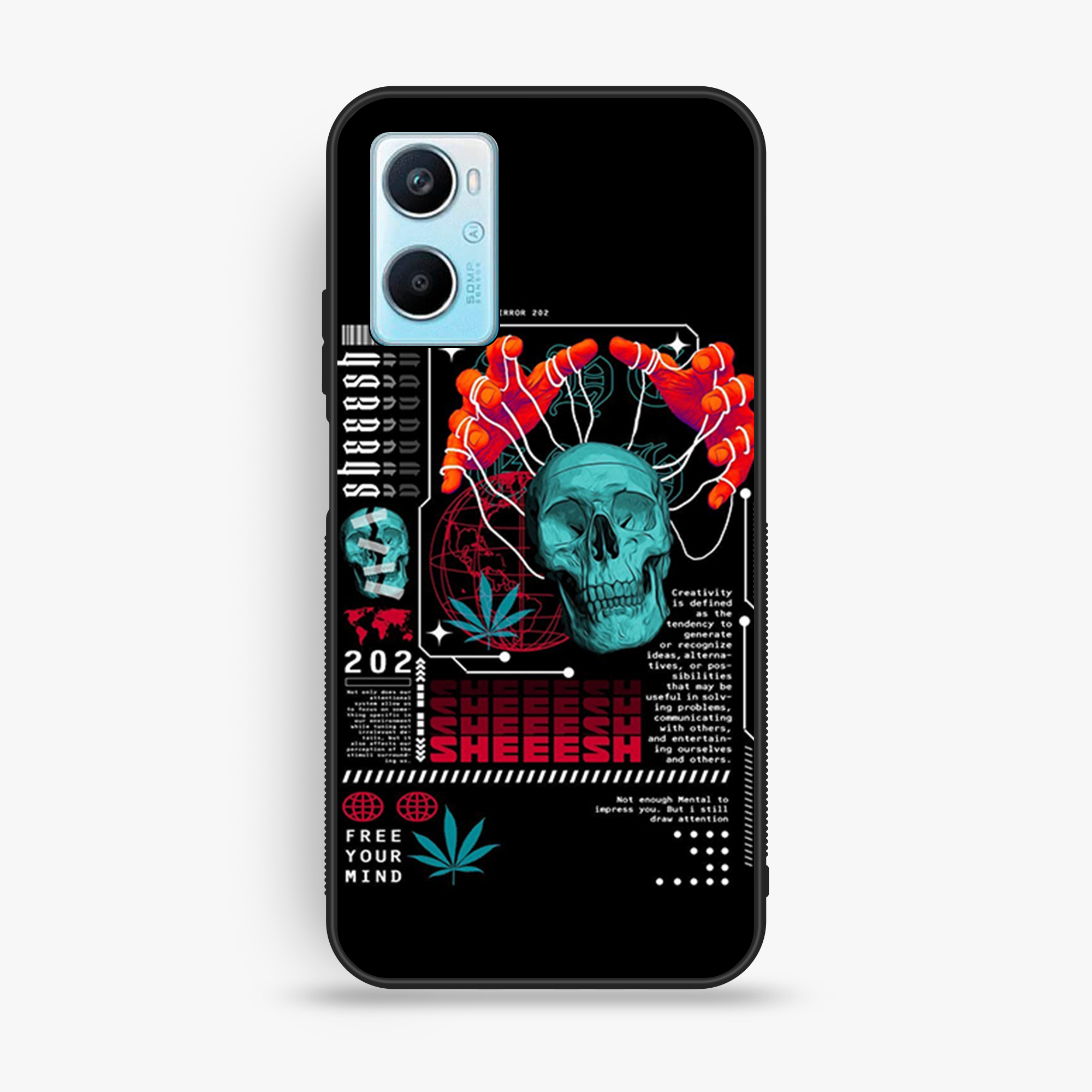 0ppo A96 Design Design 072 Premium Glossy Phone Case
