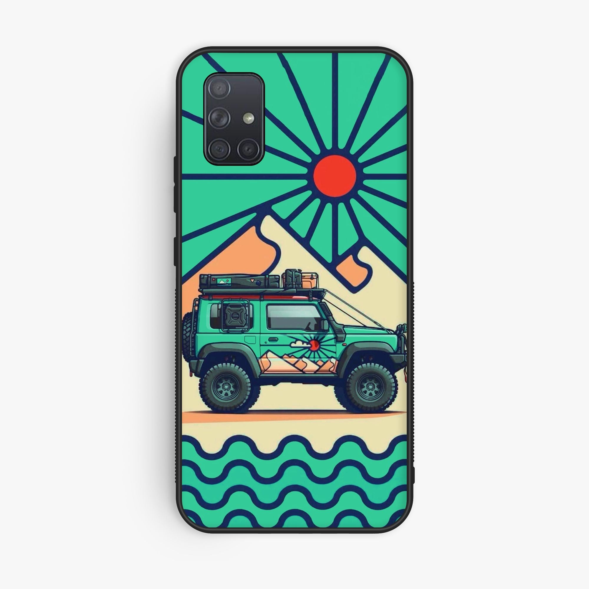 Samsung Samsung Galaxy A71 Design 154 Premium Glossy Phone Case