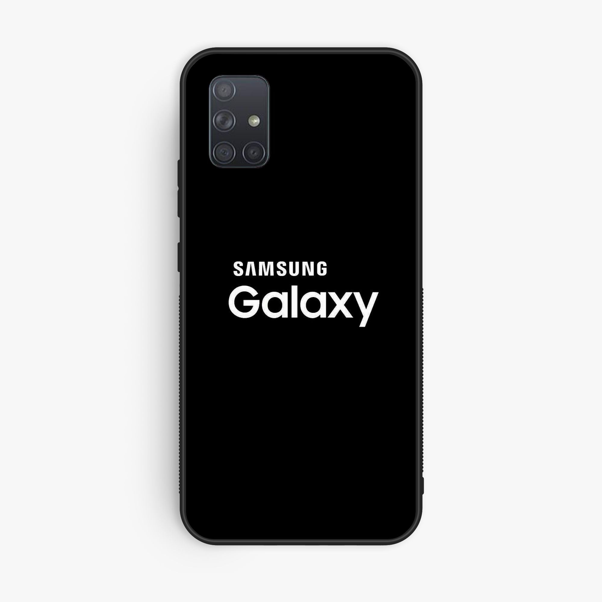 Samsung Samsung Galaxy A71 Galaxy Black Premium Glossy Phone Case