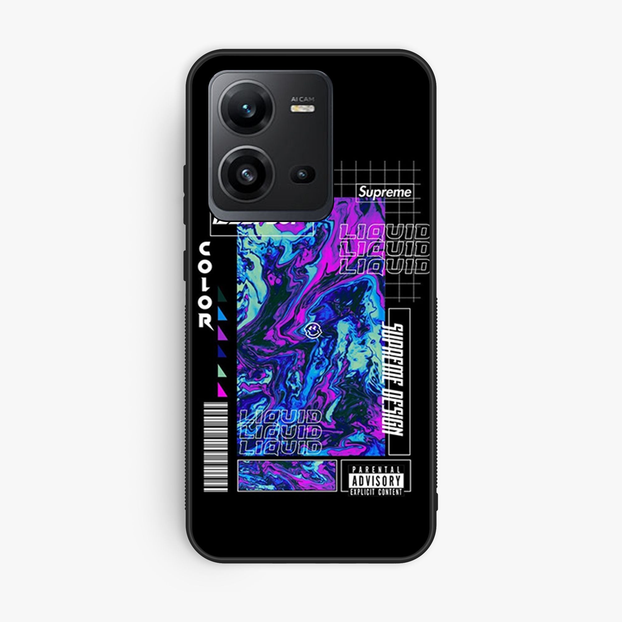 Vivo V25 Design 086 Premium Glossy Phone Case