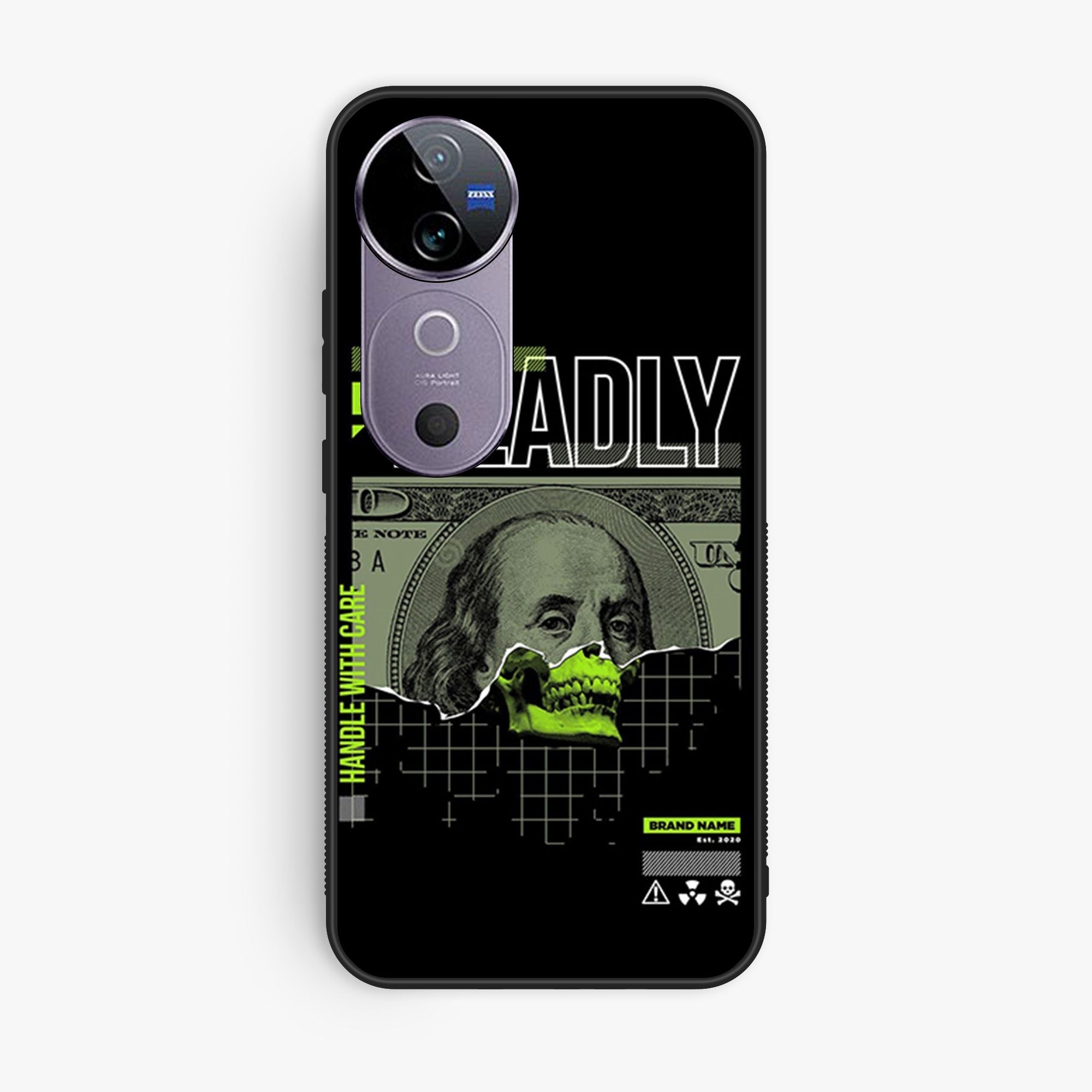 Vivo V40 Design 076 Premium Glossy Phone Case