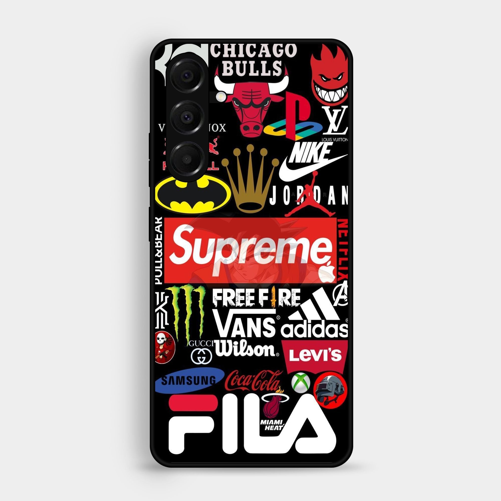 Samsung Galaxy S24 - A Poster With The Logos - Premium Glossy Phone Case