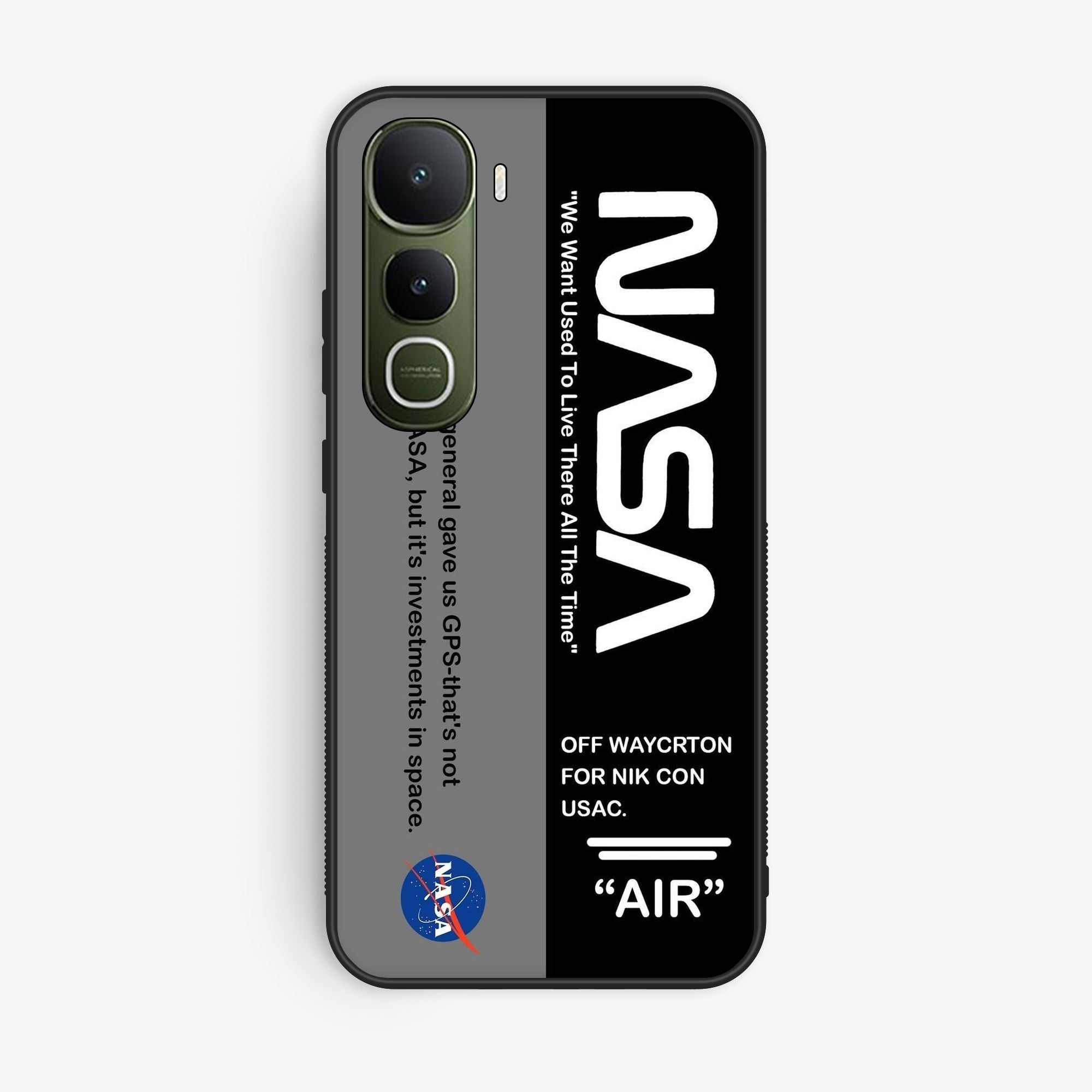 Vivo Y400 - The Nasa Logo And - Premium Glossy Phone Case