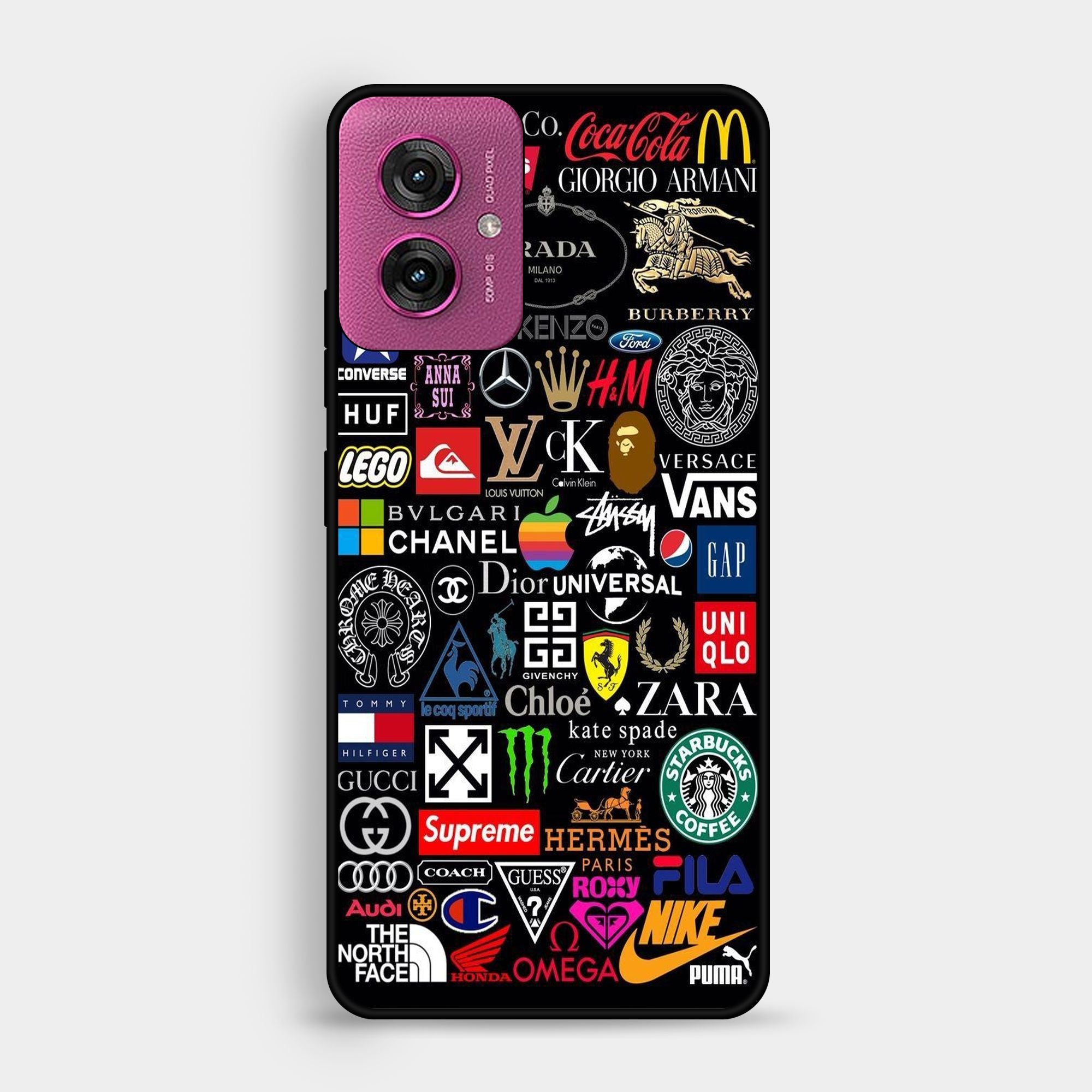Motorola G55 - A Poster With All The - Premium Glossy Phone Case